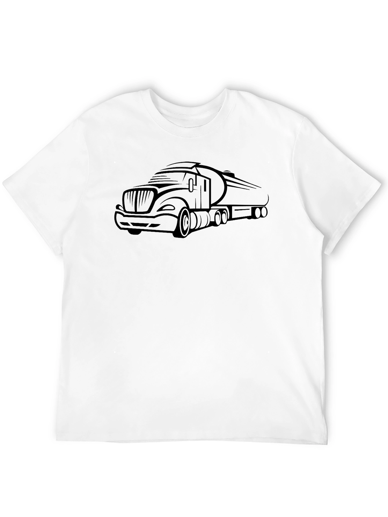 Truck Graphic T-Shirt - Black