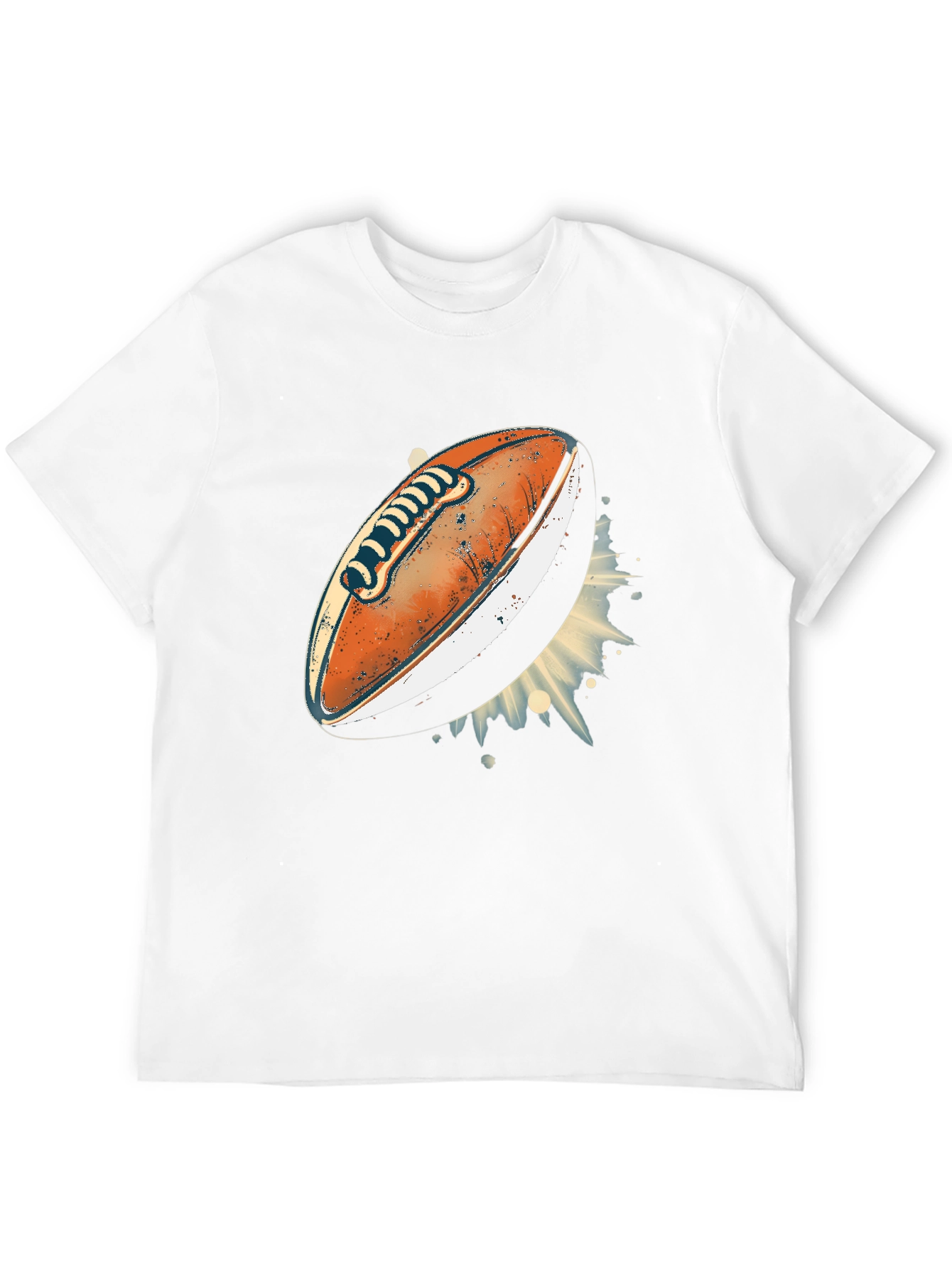 Football Graphic T-Shirt - Stylish Sports Tee