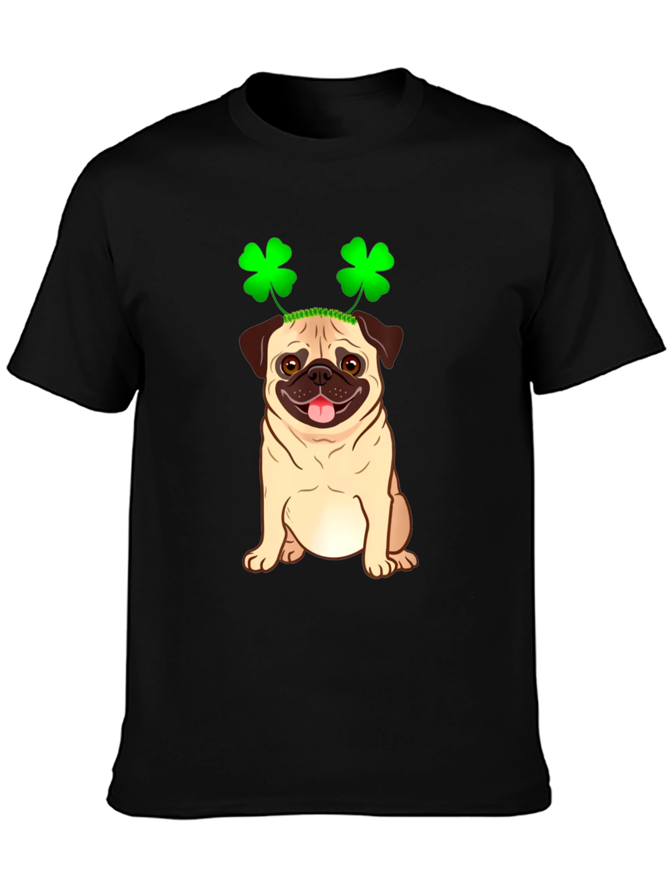St. Patricks Day Pug T-Shirt