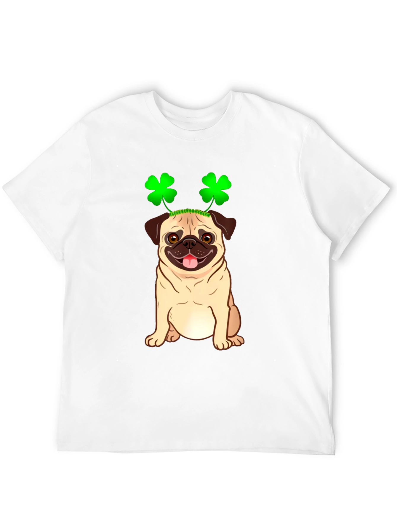 St. Patricks Day Pug T-Shirt