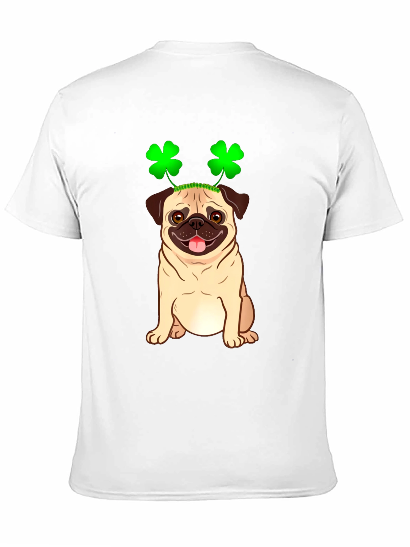 St. Patricks Day Pug T-Shirt