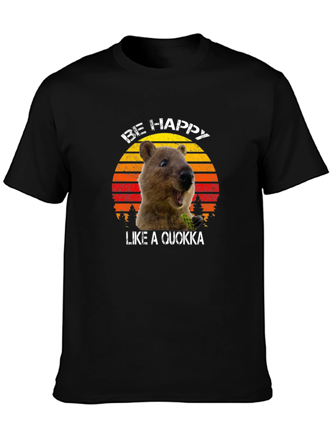 Be Happy Like a Quokka Graphic T-Shirt