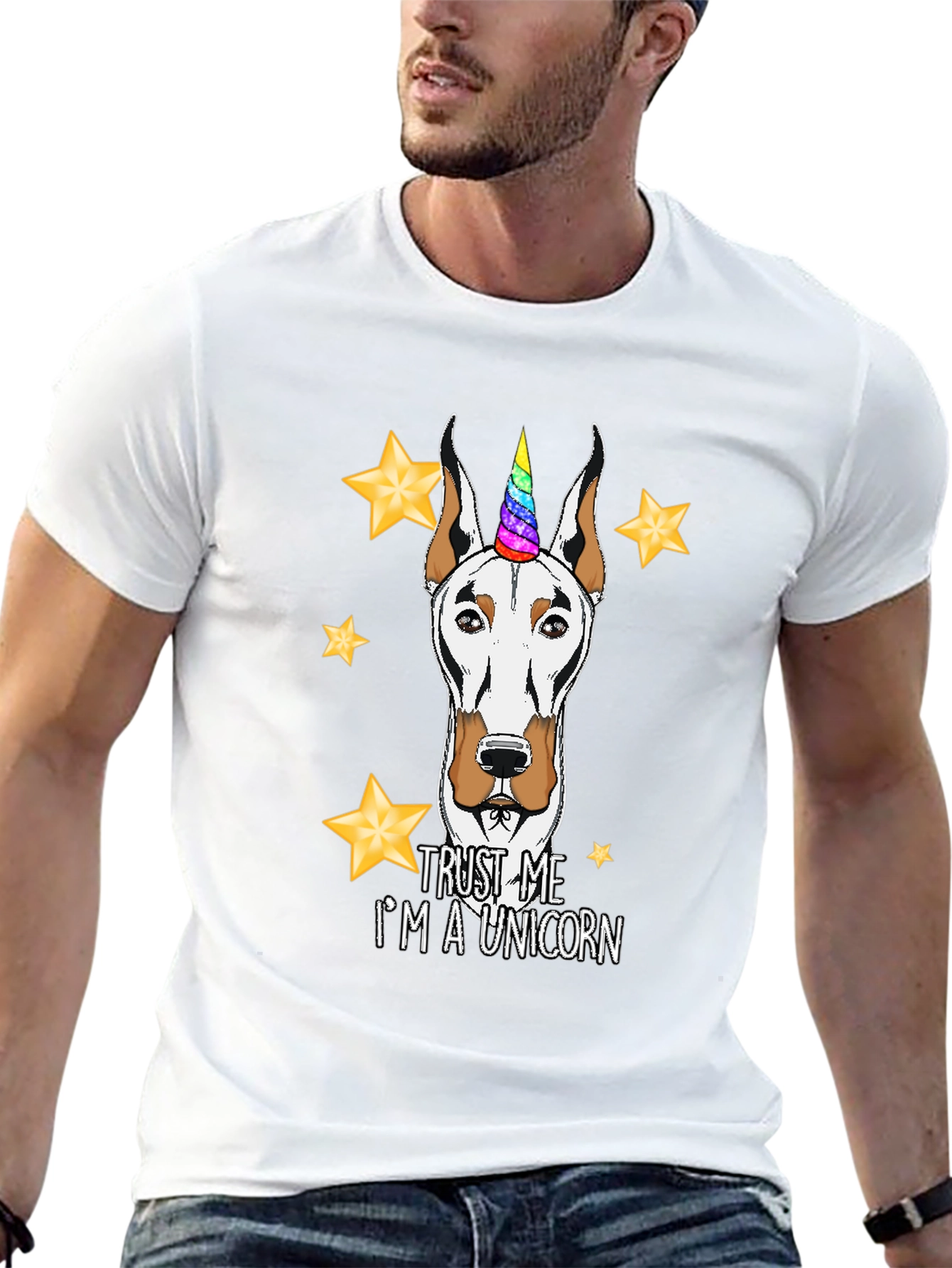 Unicorn Dog Graphic Tee