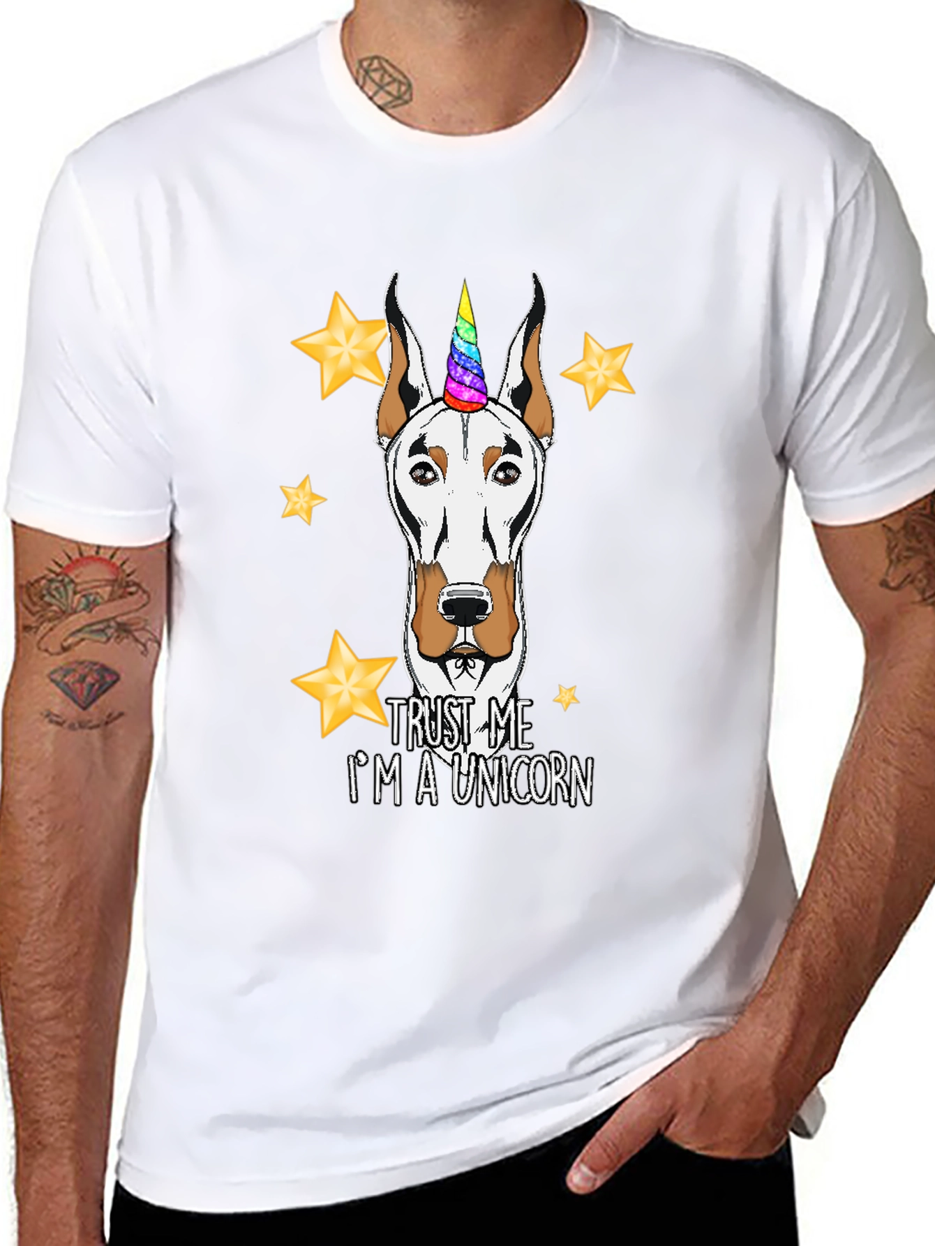 Unicorn Dog Graphic Tee