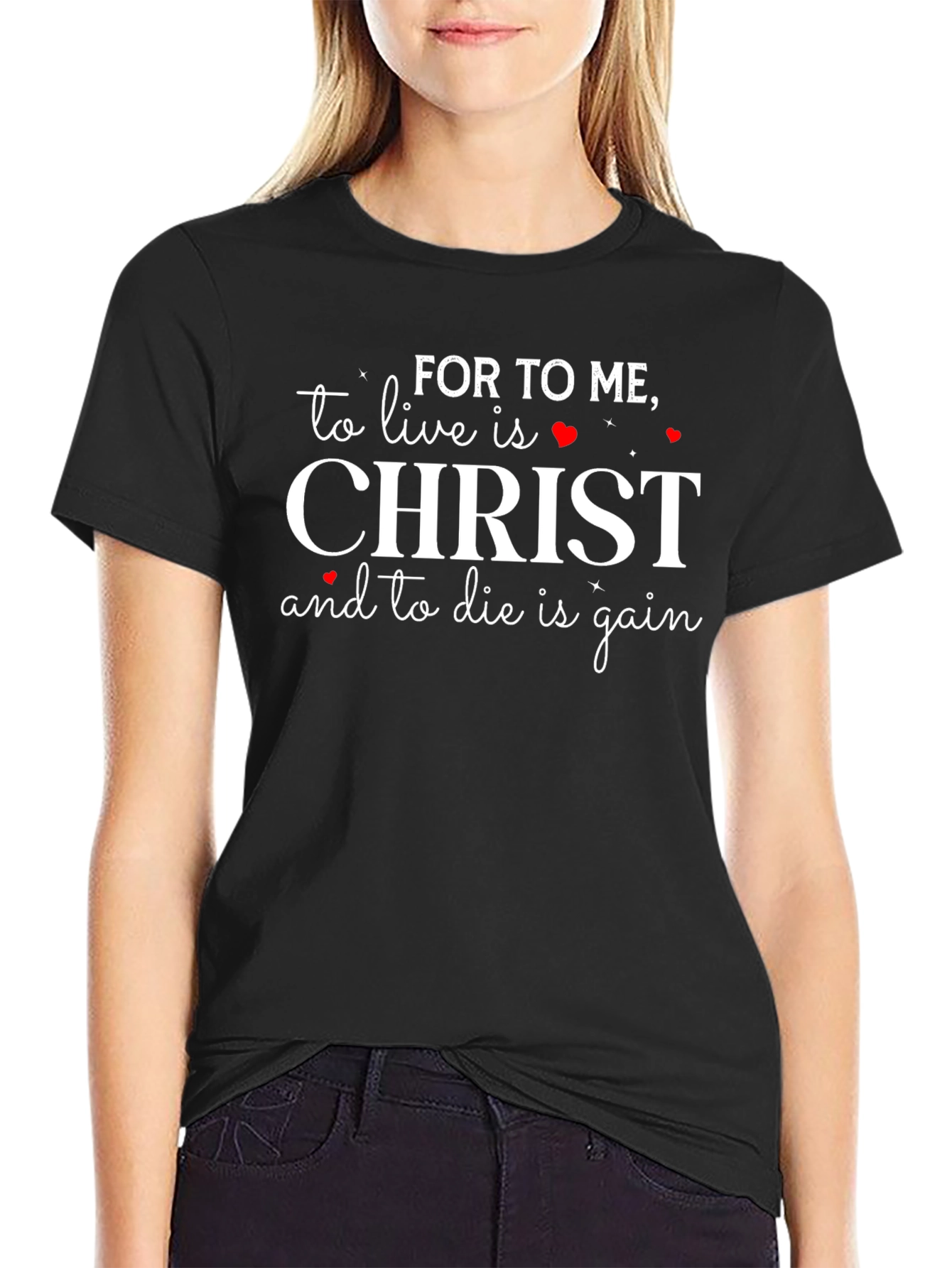 For To Me To Live Is Christ T-Shirt
