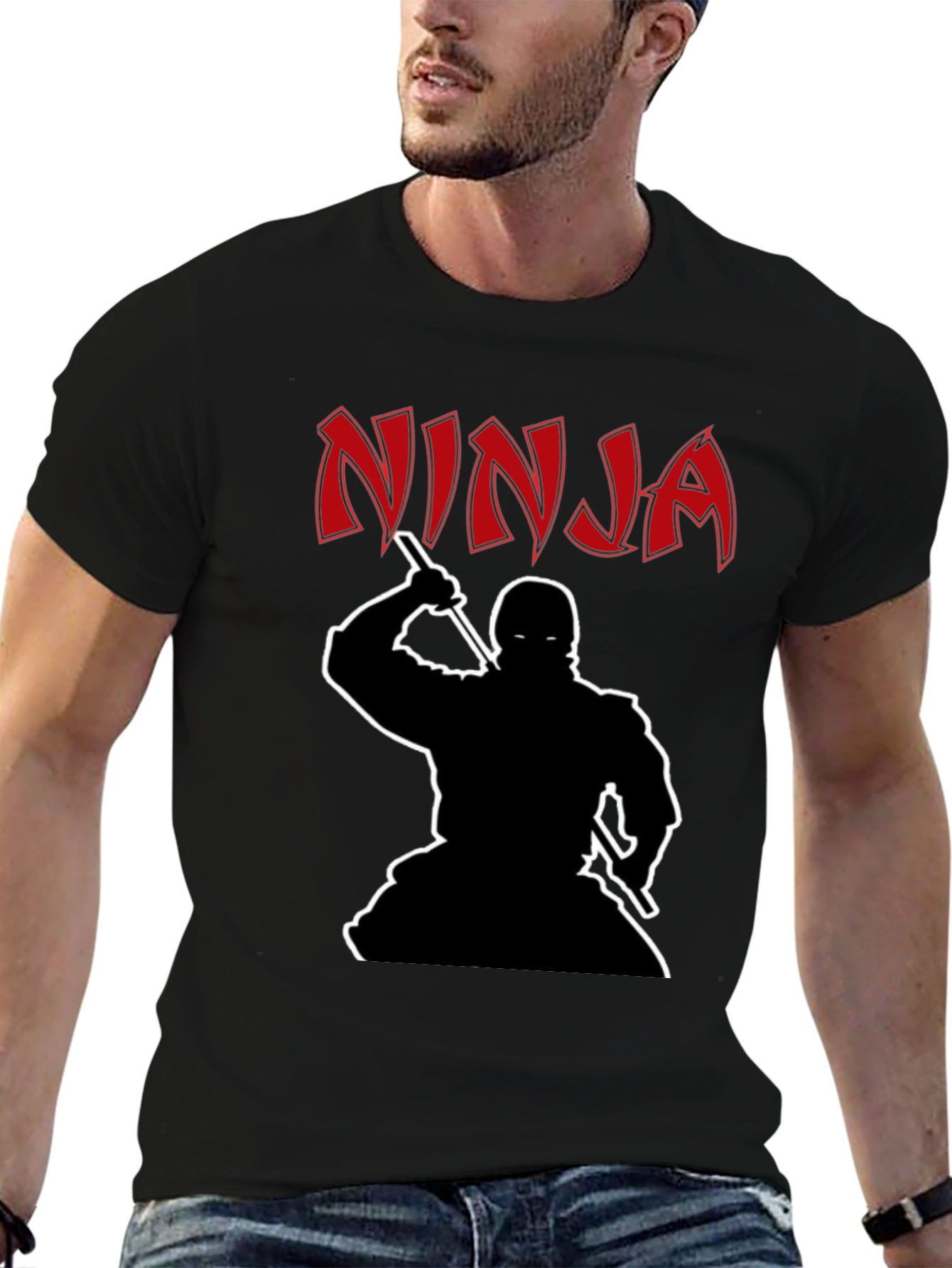 Ninja Graphic Tee - Martial Arts T-Shirt