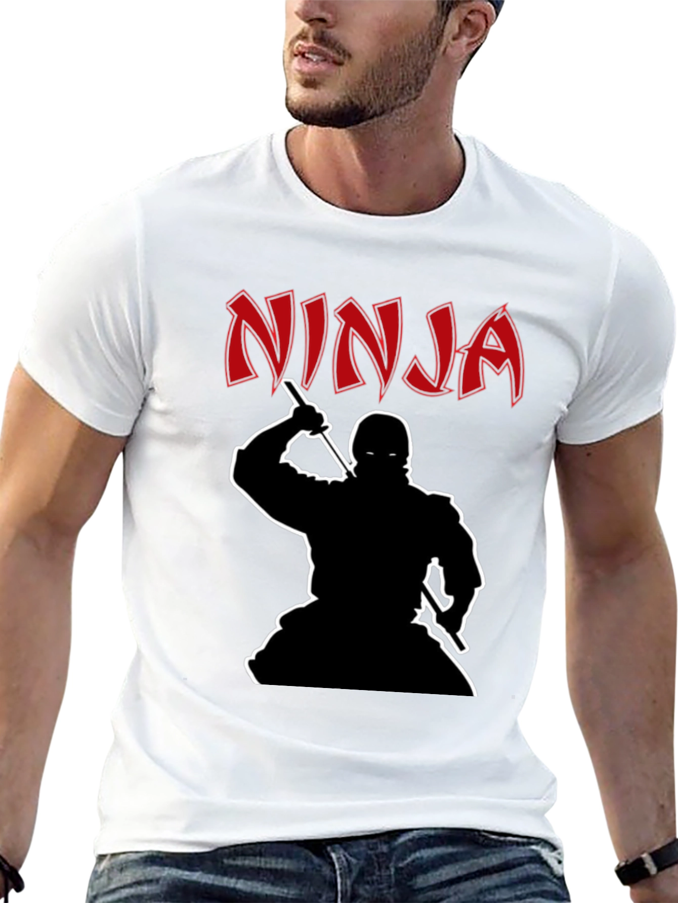Ninja Graphic Tee - Martial Arts T-Shirt