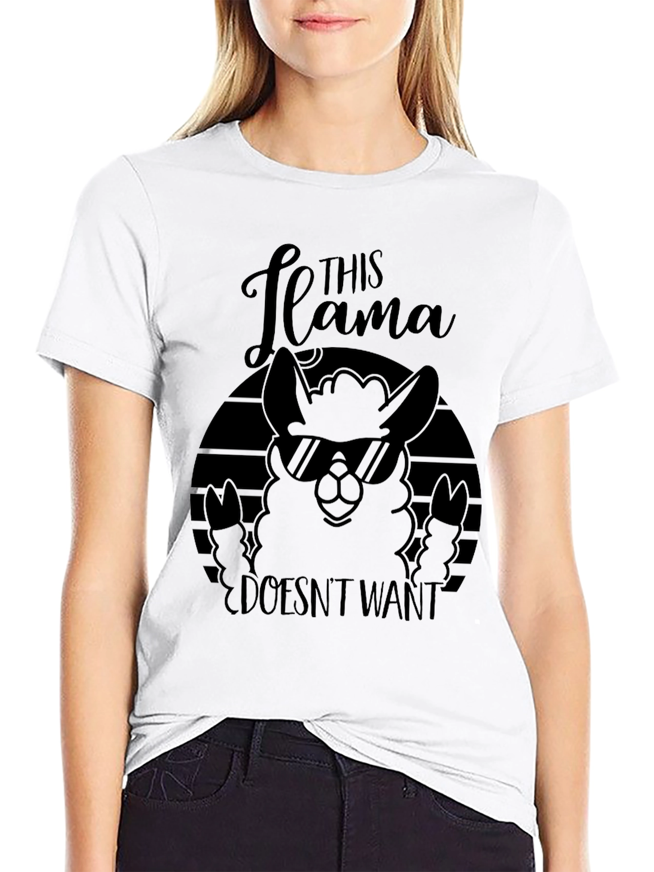 Cool Llama Graphic Tee