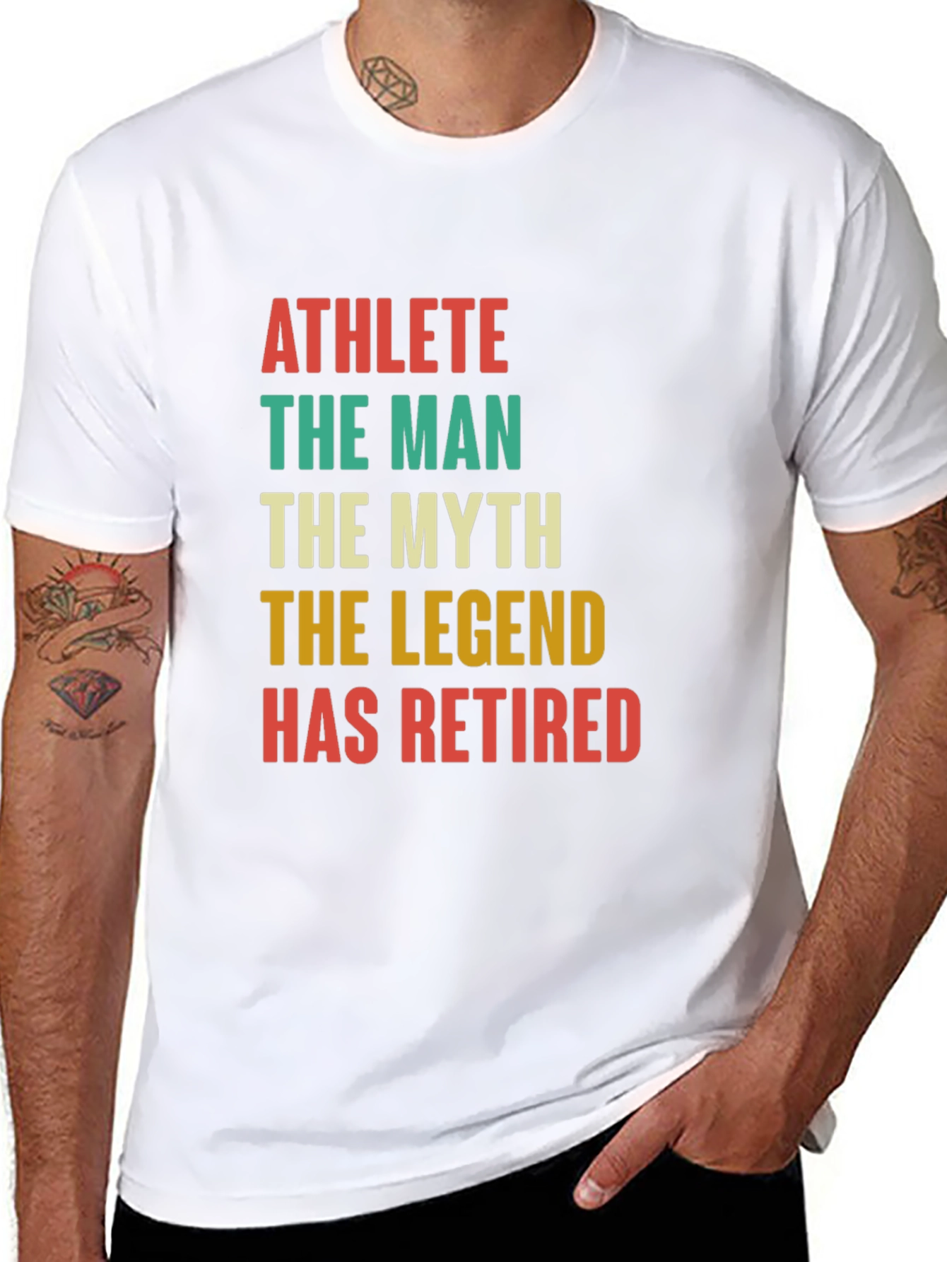 Athlete Retired Graphic T-Shirt