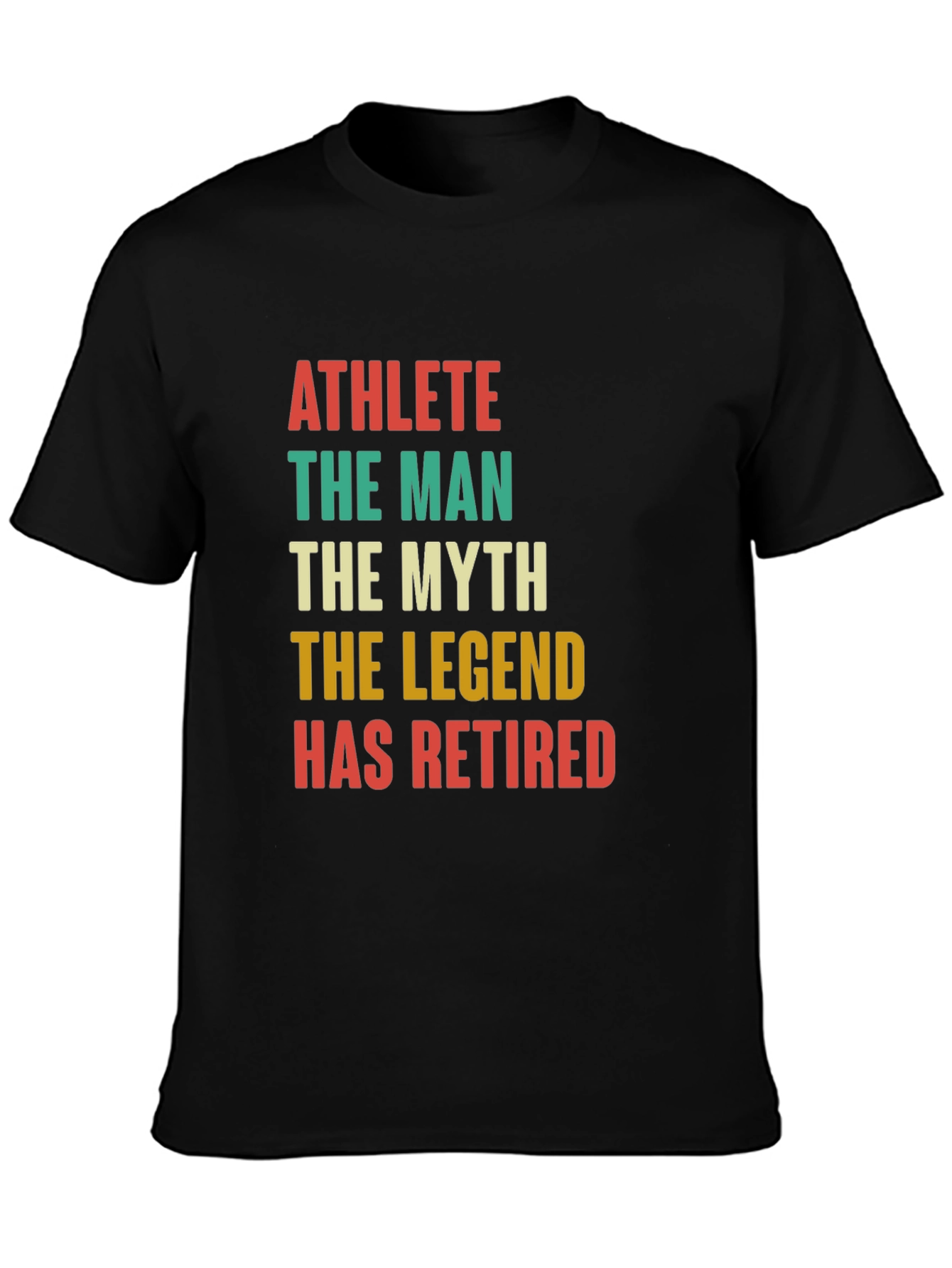 Athlete Retired Graphic T-Shirt