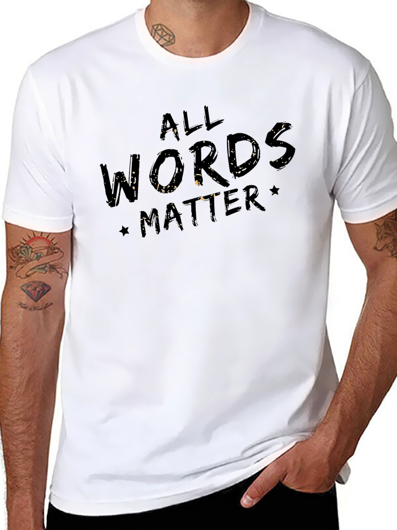 All Words Matter Graphic T-Shirt