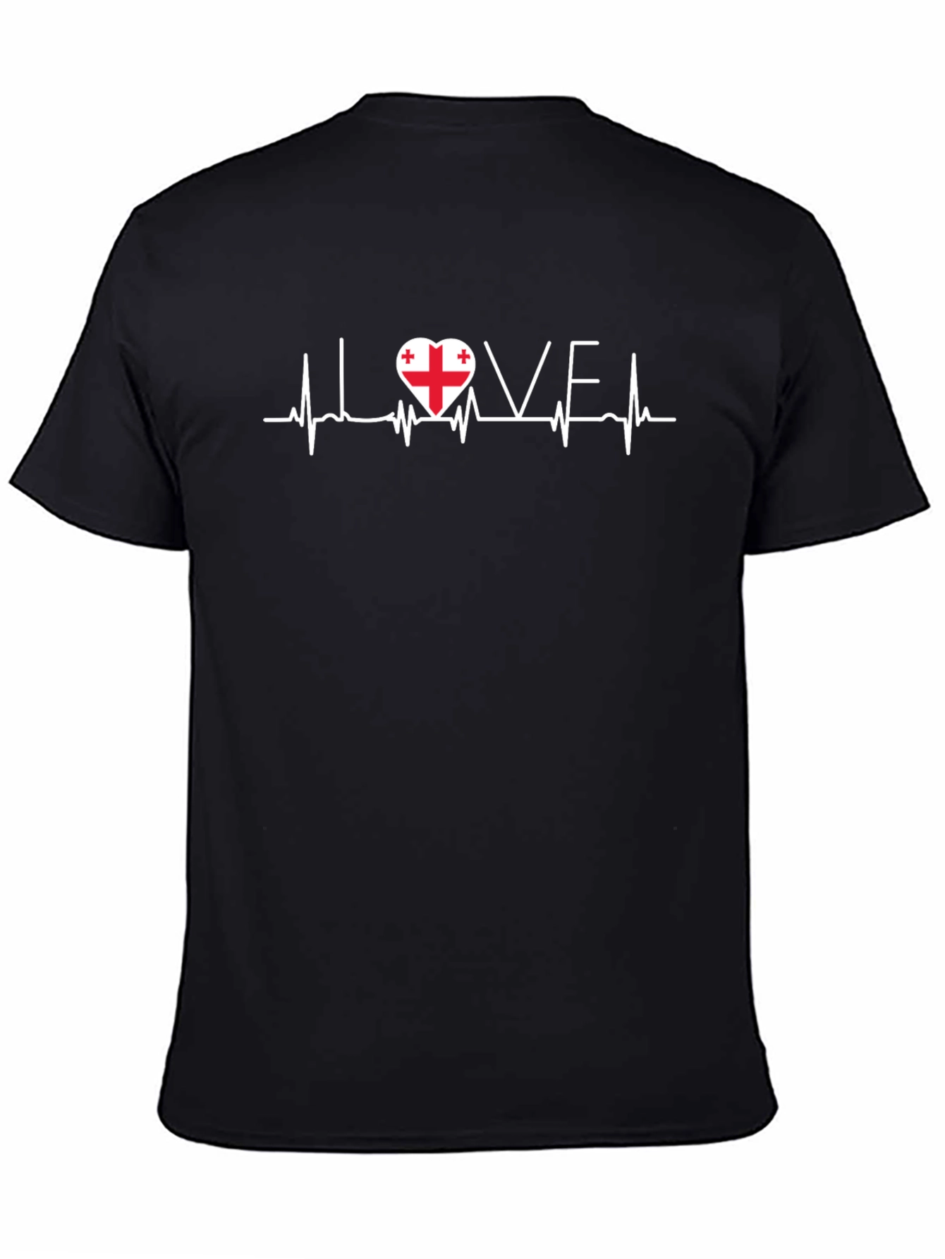 I Love Georgia Heartbeat T-Shirt