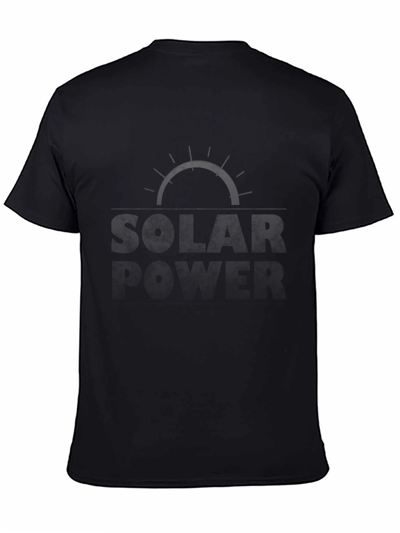 Solar System T-Shirt - Black Stylish and Comfortable
