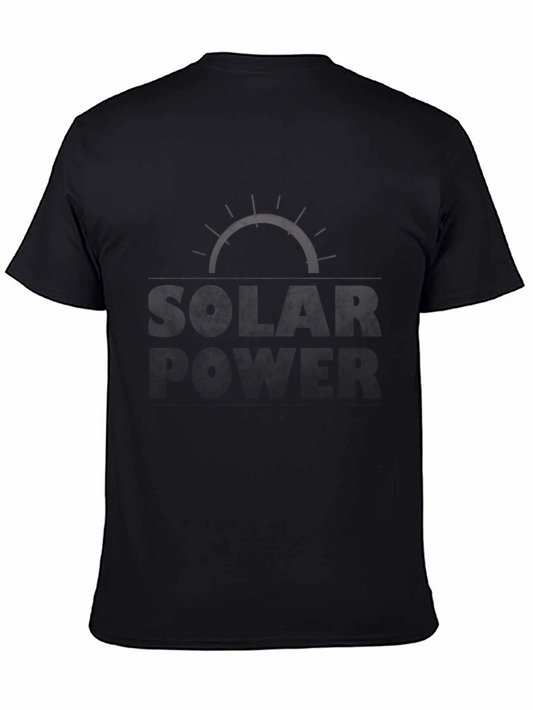 Solar System T-Shirt - Black Stylish and Comfortable