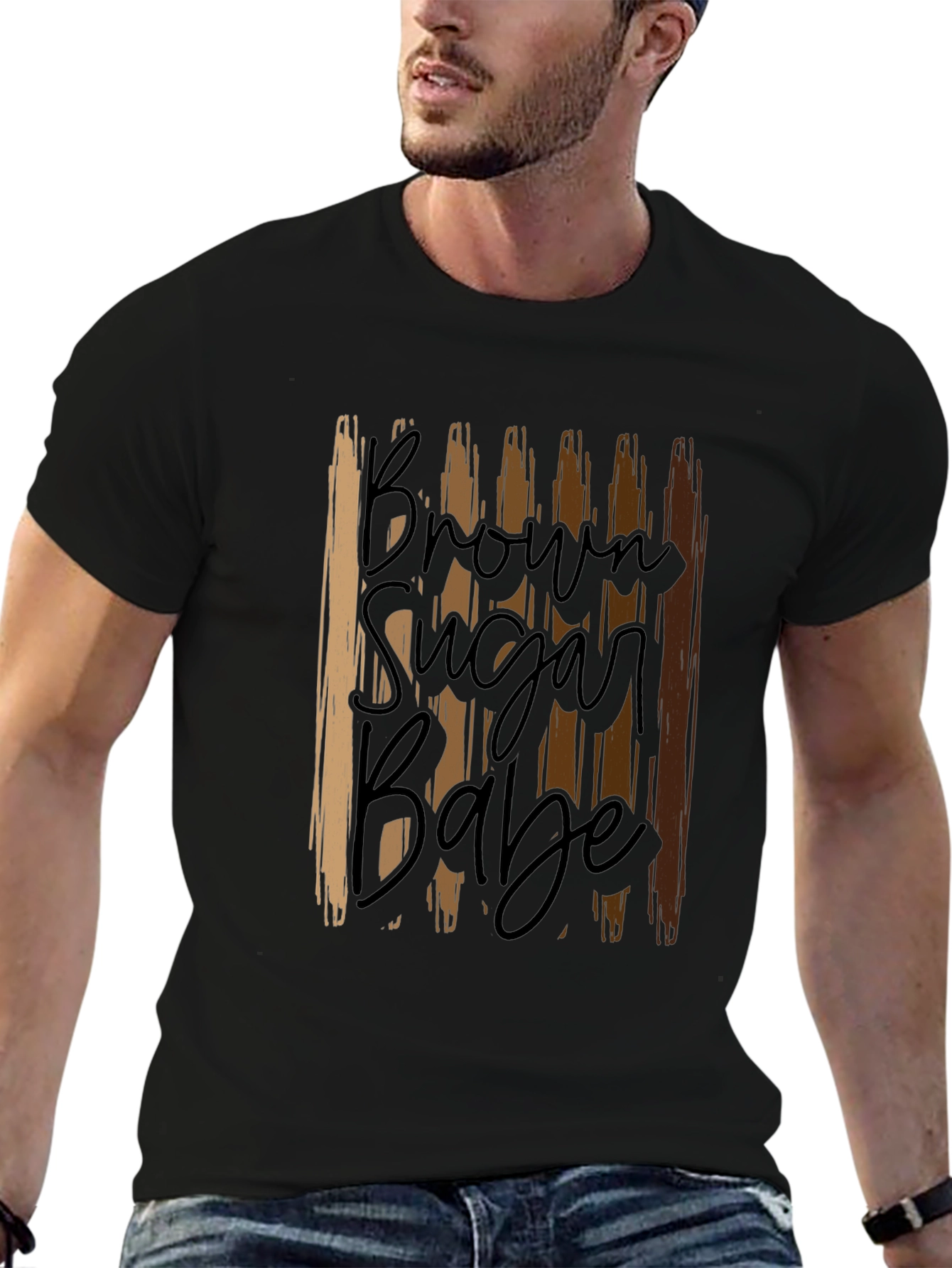 Brown Sugar Babe Graphic Tee - Stylish Casual Wear