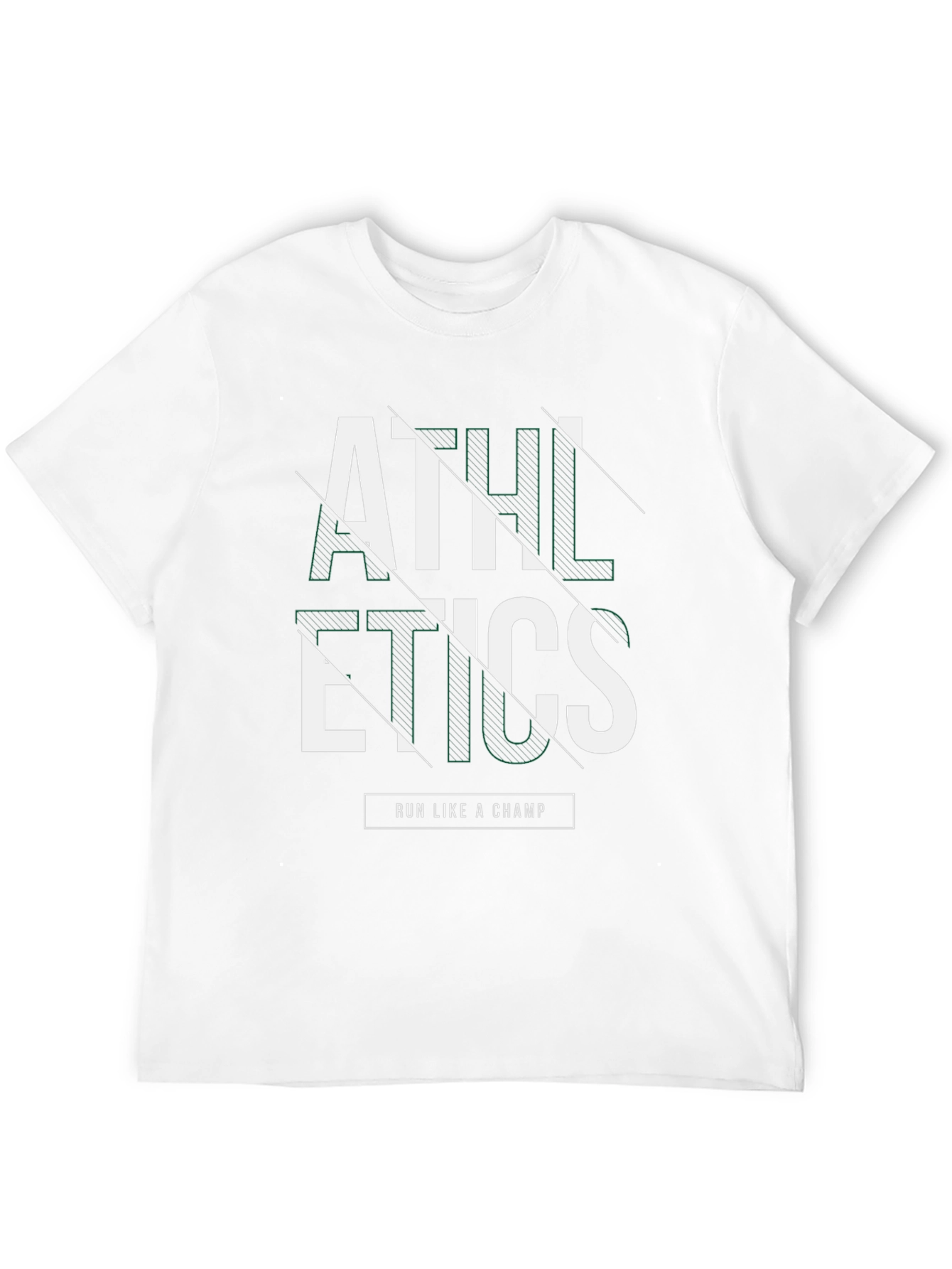 Athletics Graphic Print Crew Neck T-Shirt