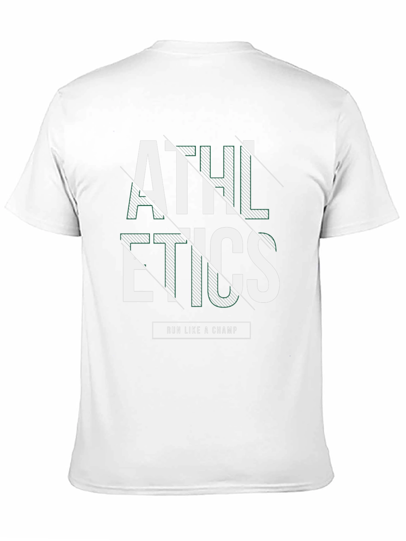 Athletics Graphic Print Crew Neck T-Shirt