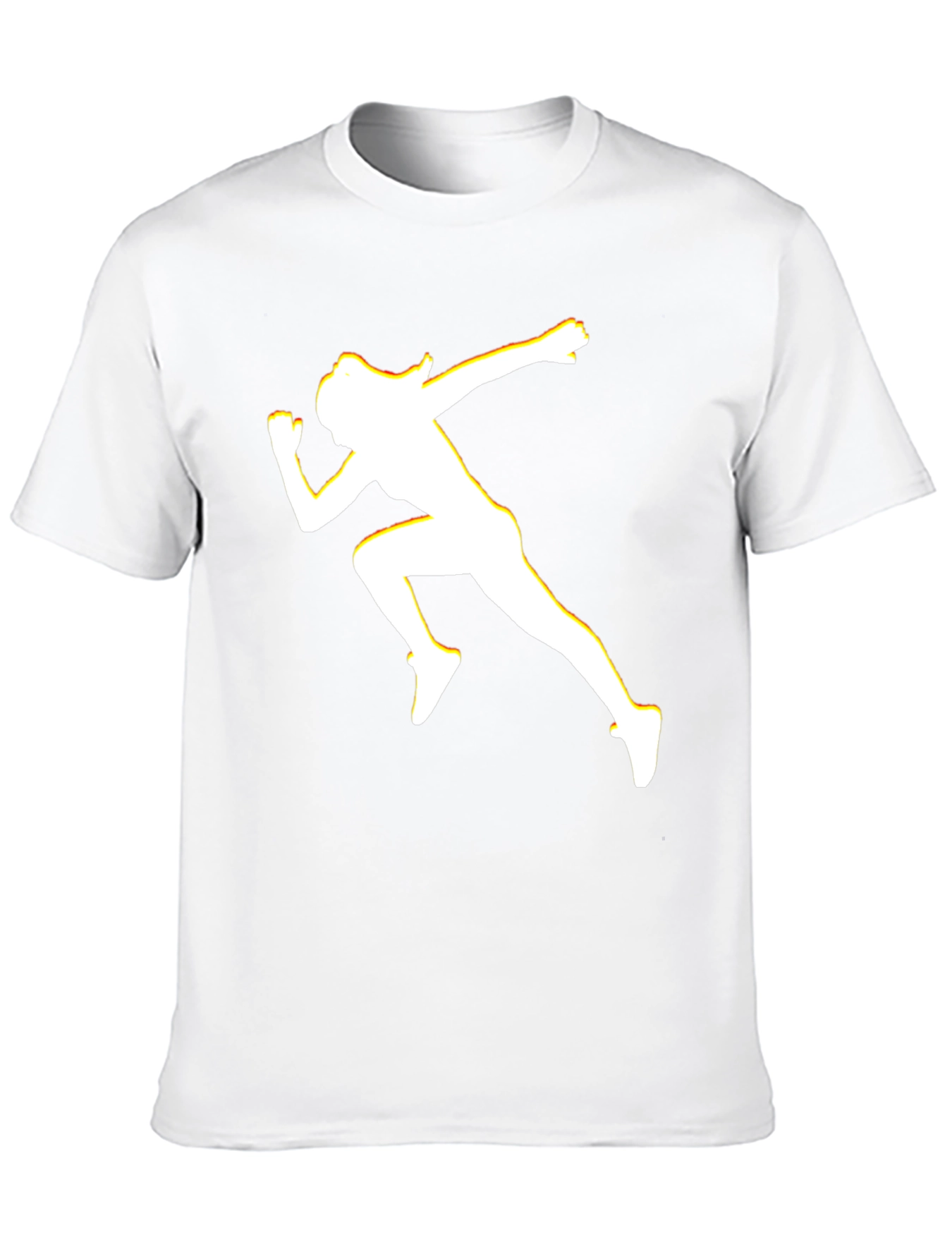 Runner Silhouette T-Shirt - Black
