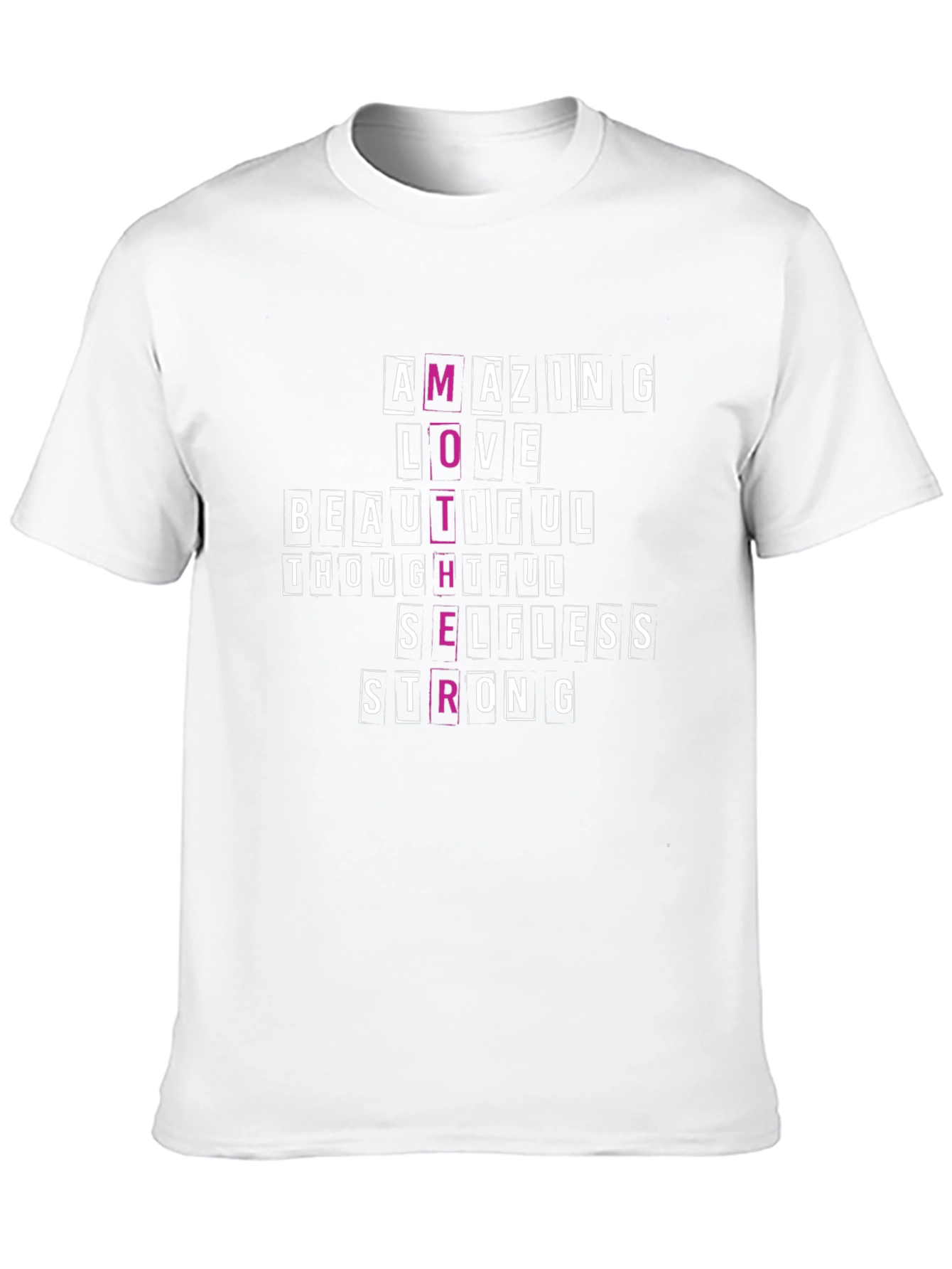 Mothers Day T-Shirt - Amazing Love Beautiful Strong Design