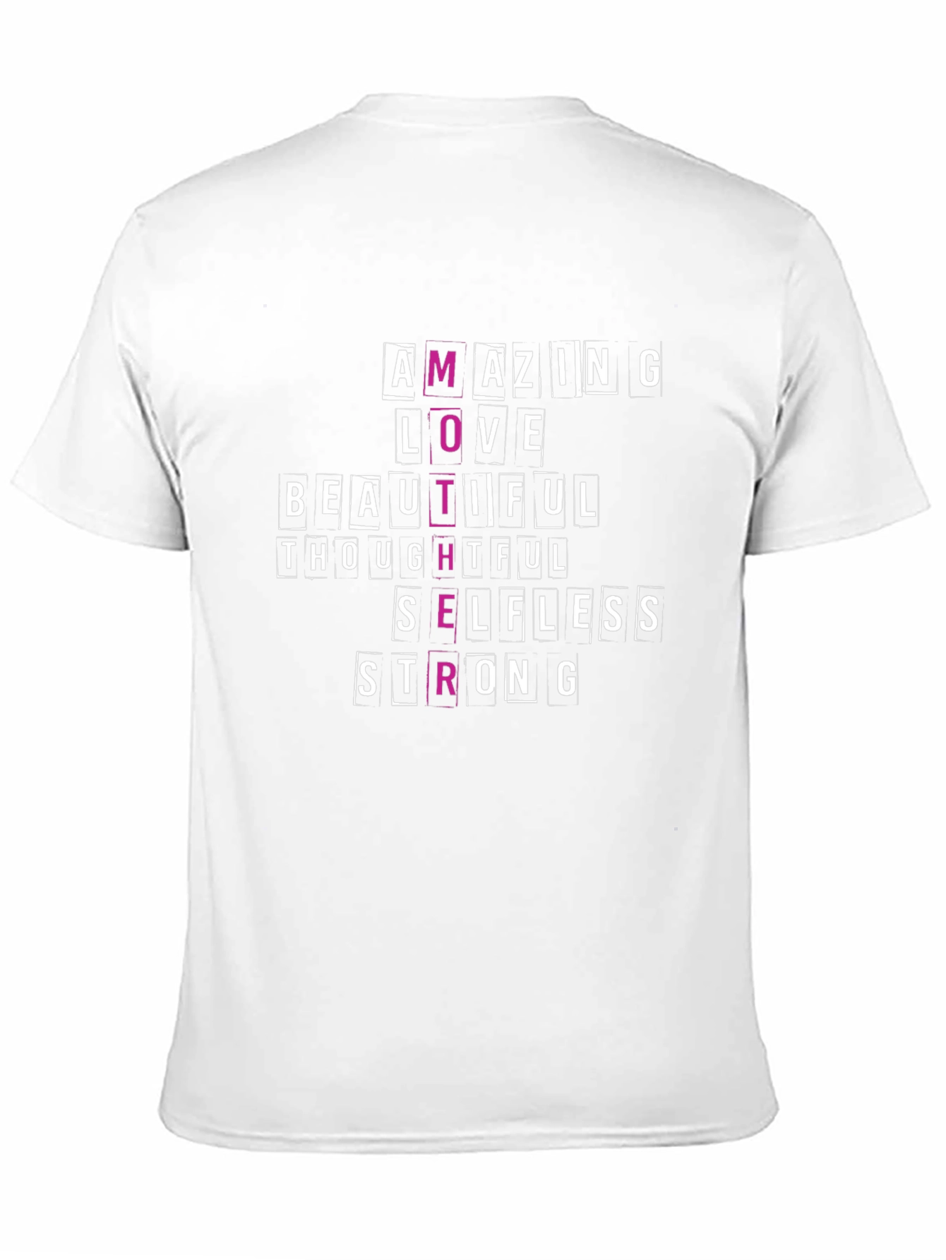 Mothers Day T-Shirt - Amazing Love Beautiful Strong Design