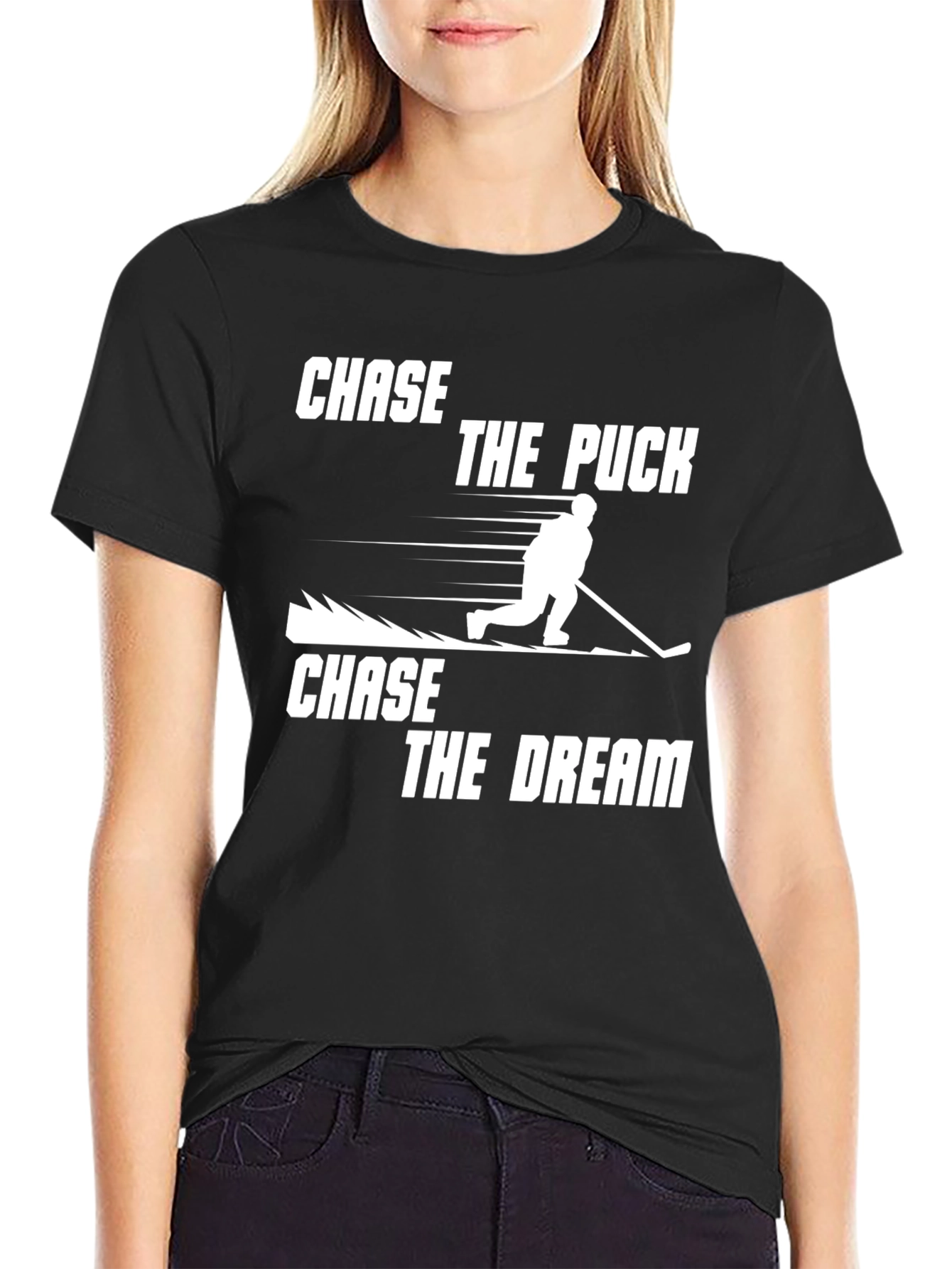 Chase the Puck Chase the Dream T-Shirt