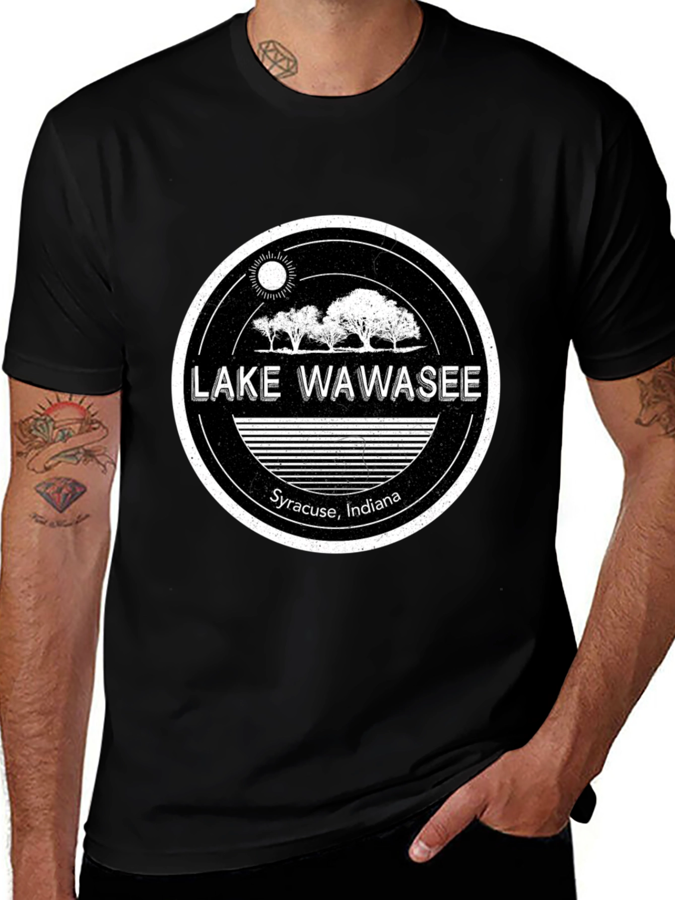 Lake Wawasee Indiana T-Shirt