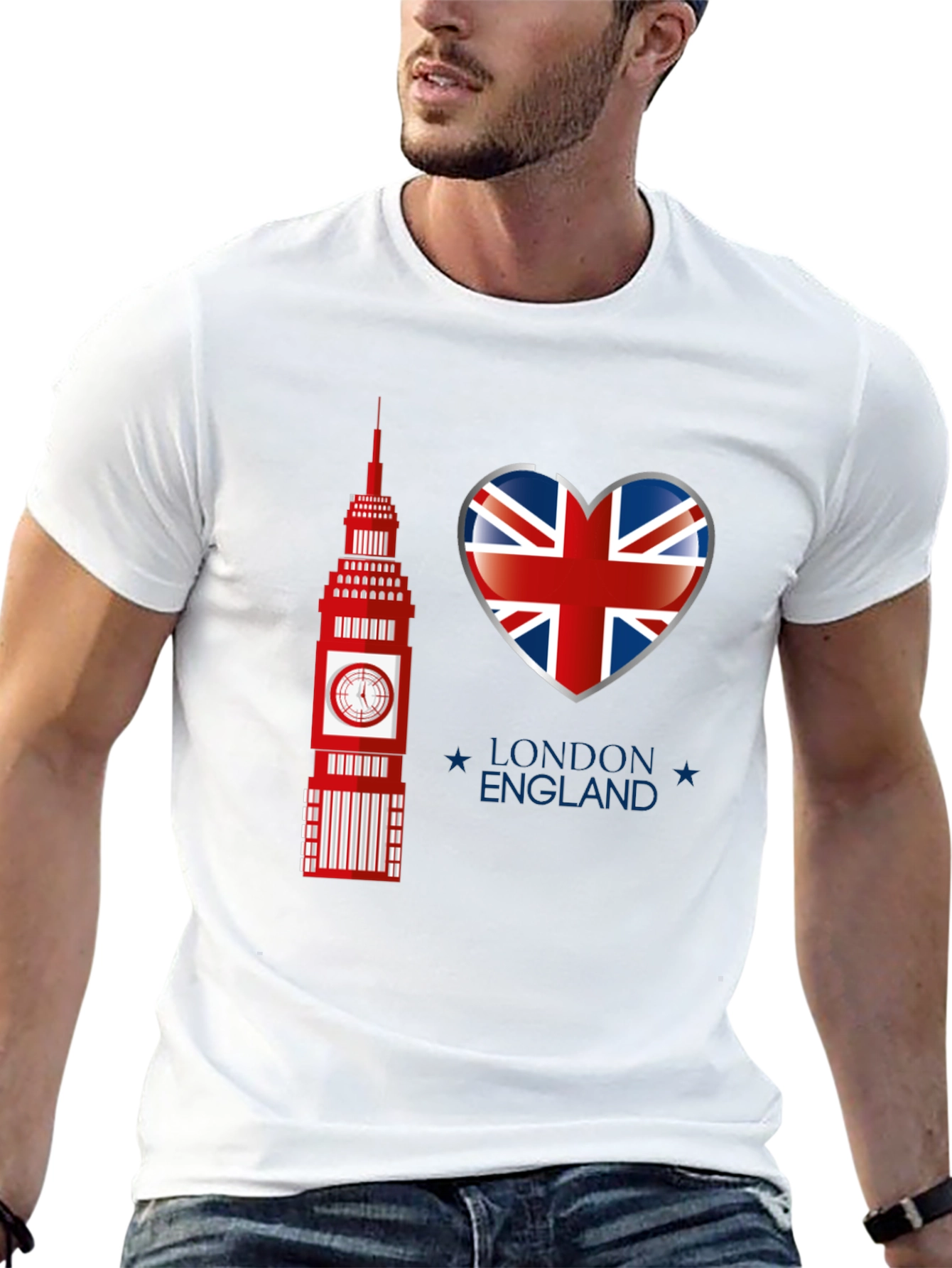 London England Graphic Tee