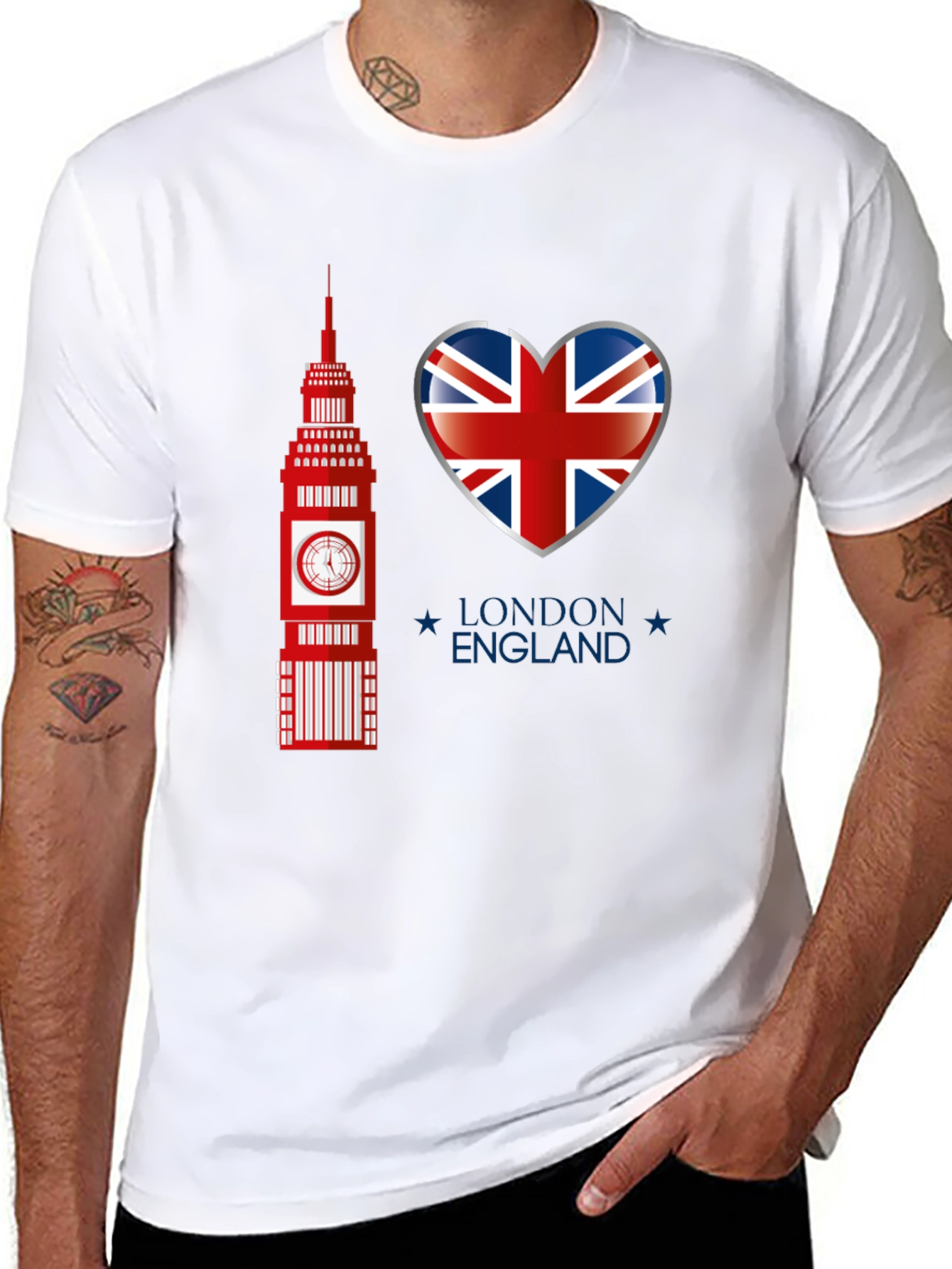 London England Graphic Tee