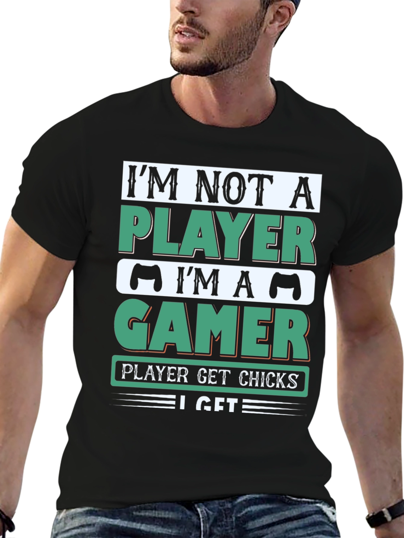 Gamer T-Shirt - Im Not A Player Tee