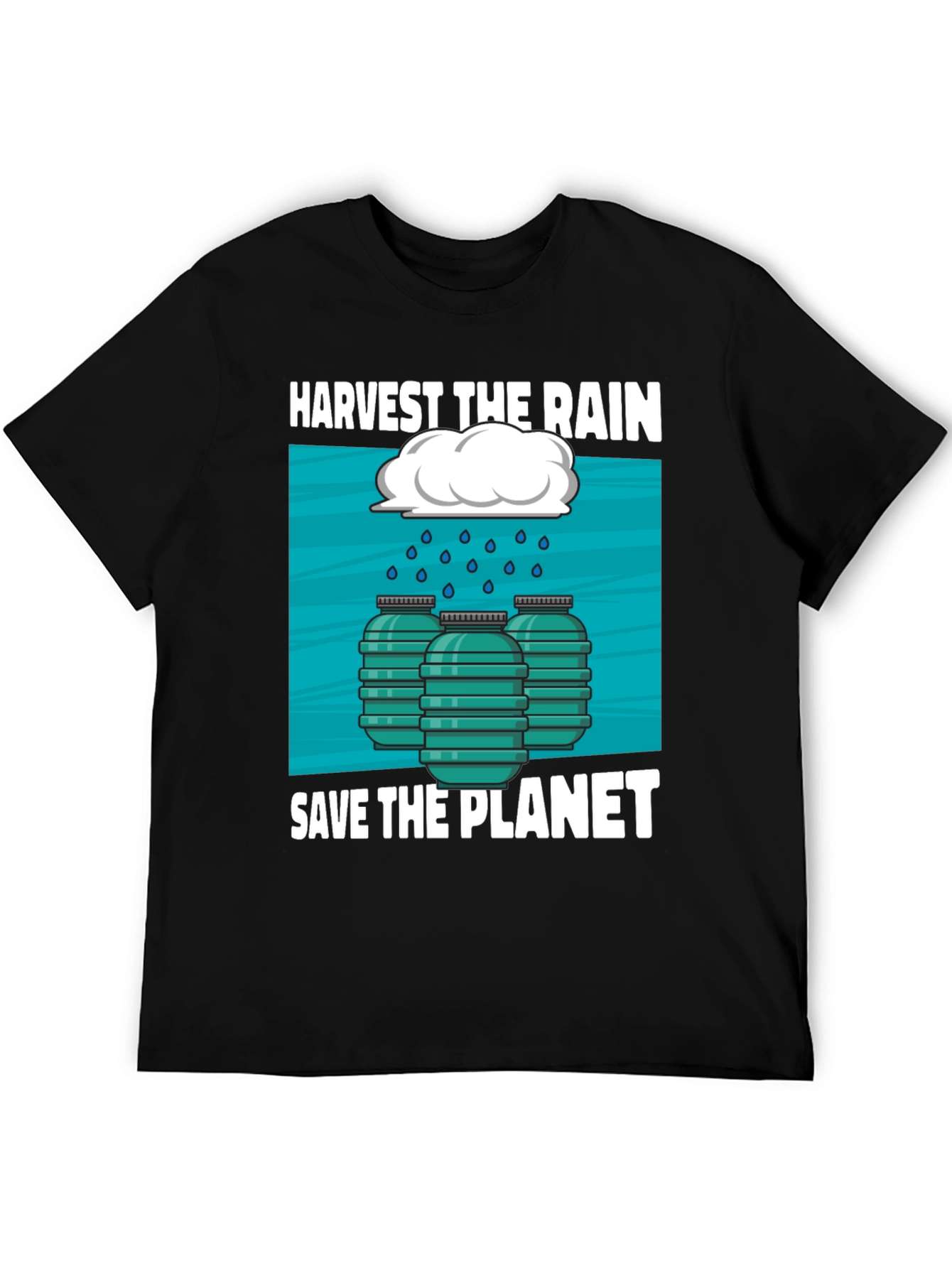 Harvest Rain Save Planet Graphic Tee