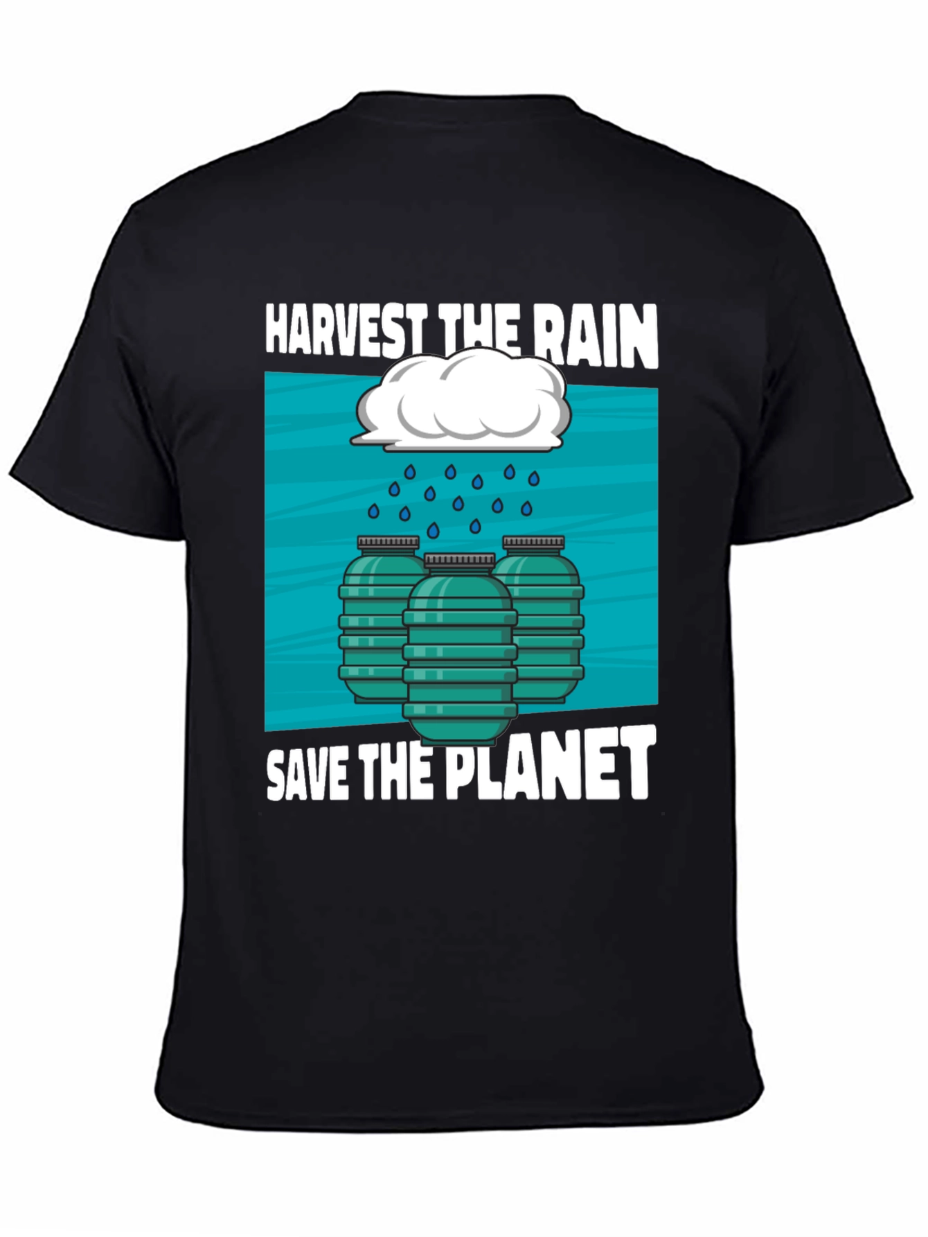 Harvest Rain Save Planet Graphic Tee
