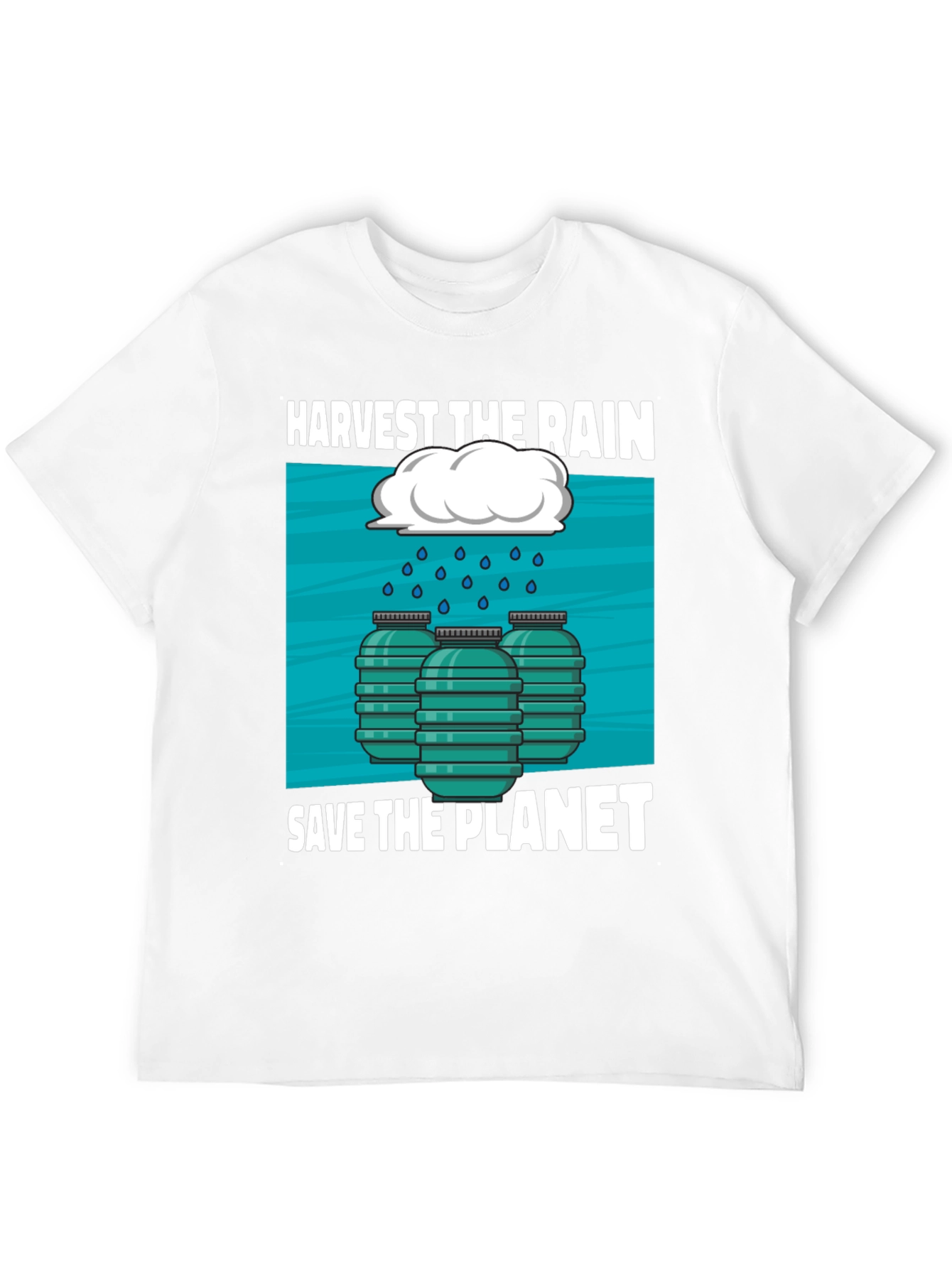 Harvest Rain Save Planet Graphic Tee
