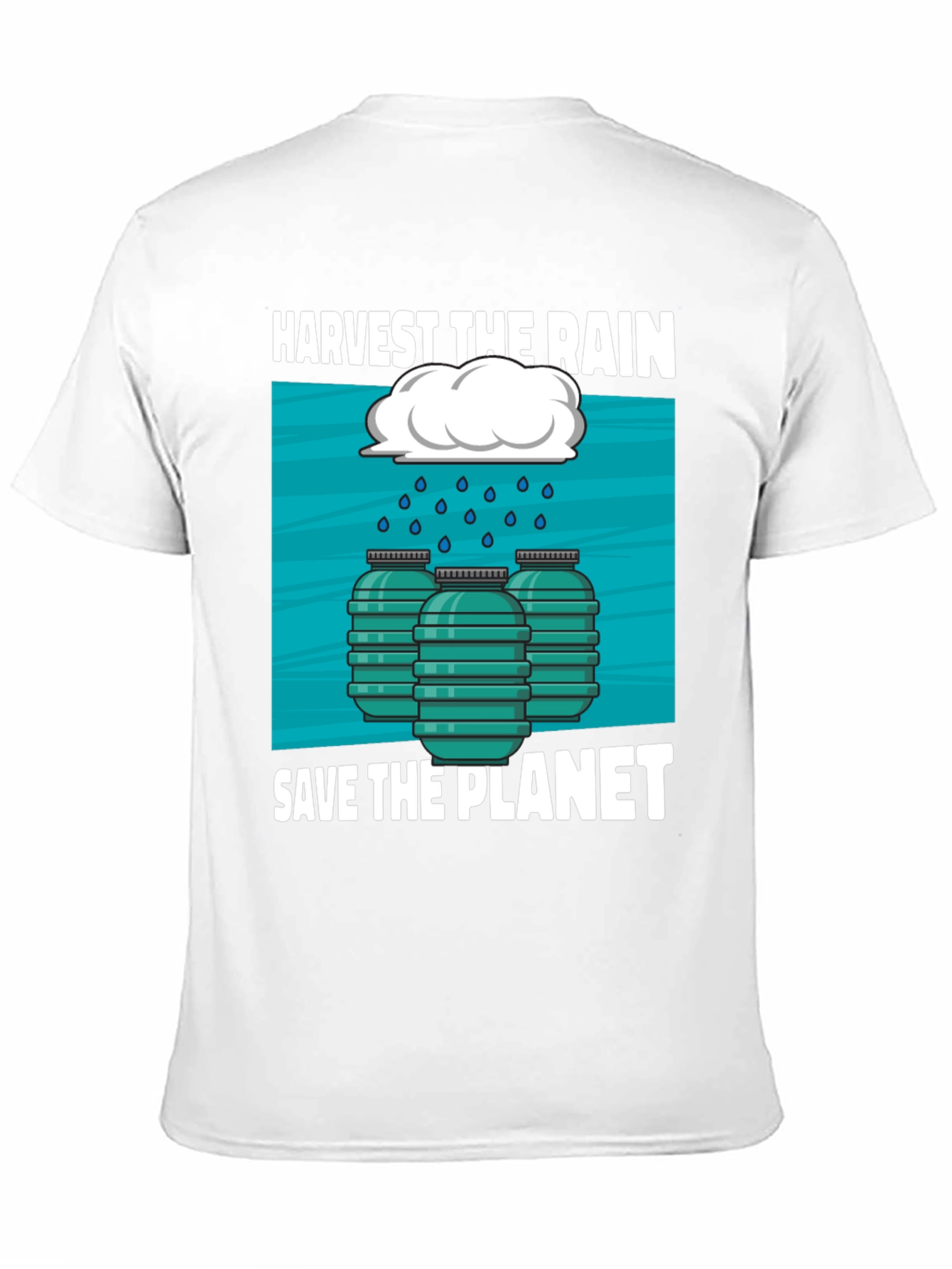 Harvest Rain Save Planet Graphic Tee