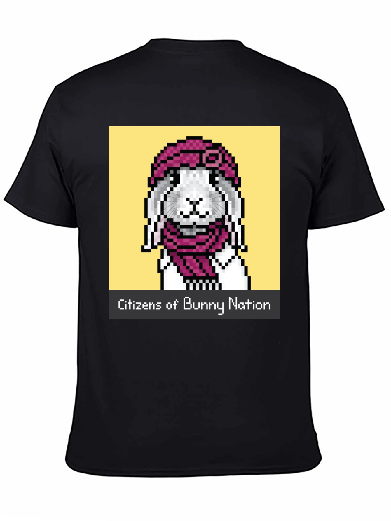 Bunny Nation Pixel Art Graphic Tee