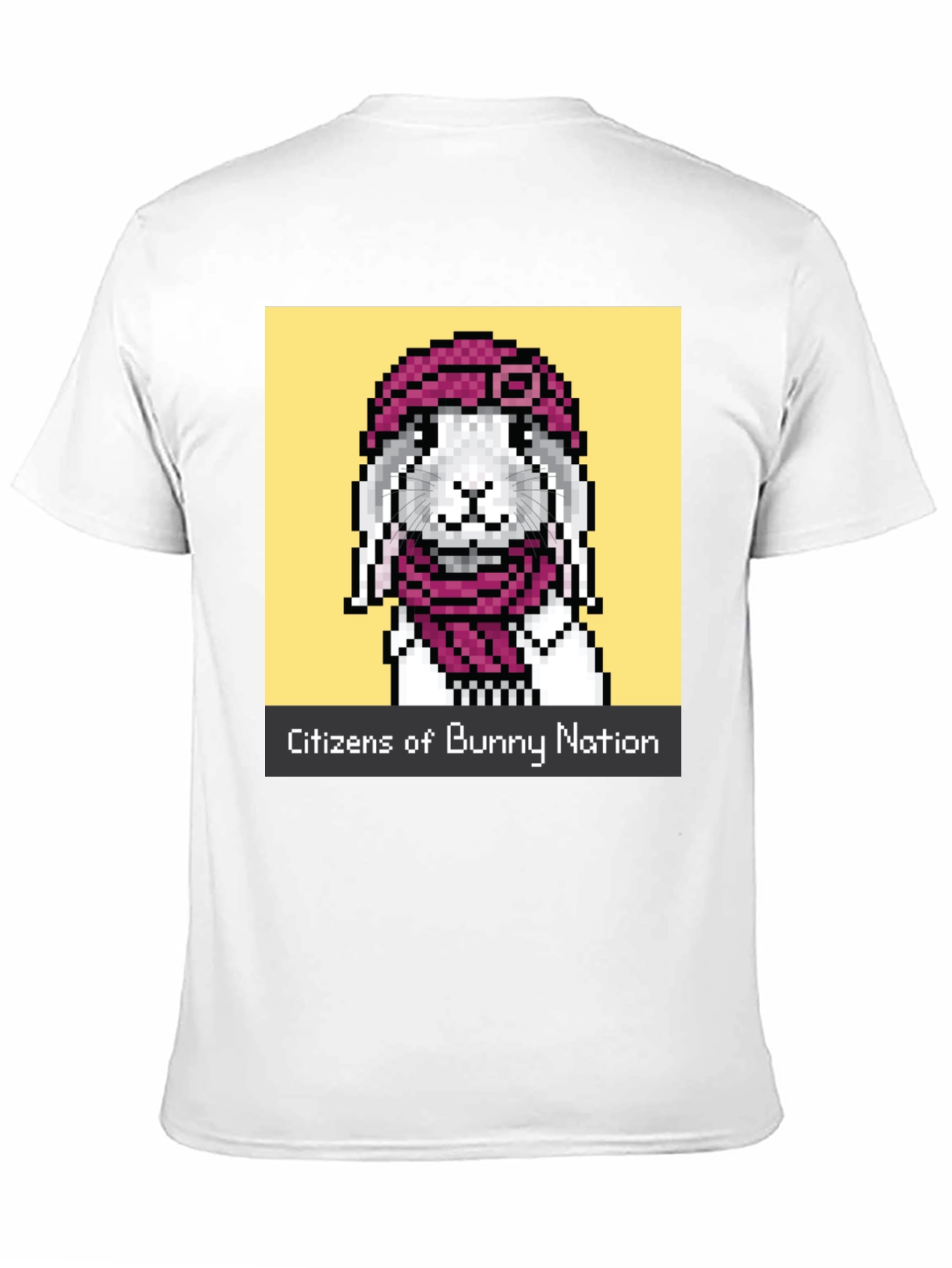 Bunny Nation Pixel Art Graphic Tee