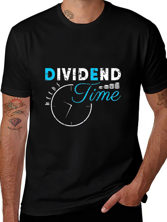 Dividend Time Graphic Tee - Investor T-Shirt