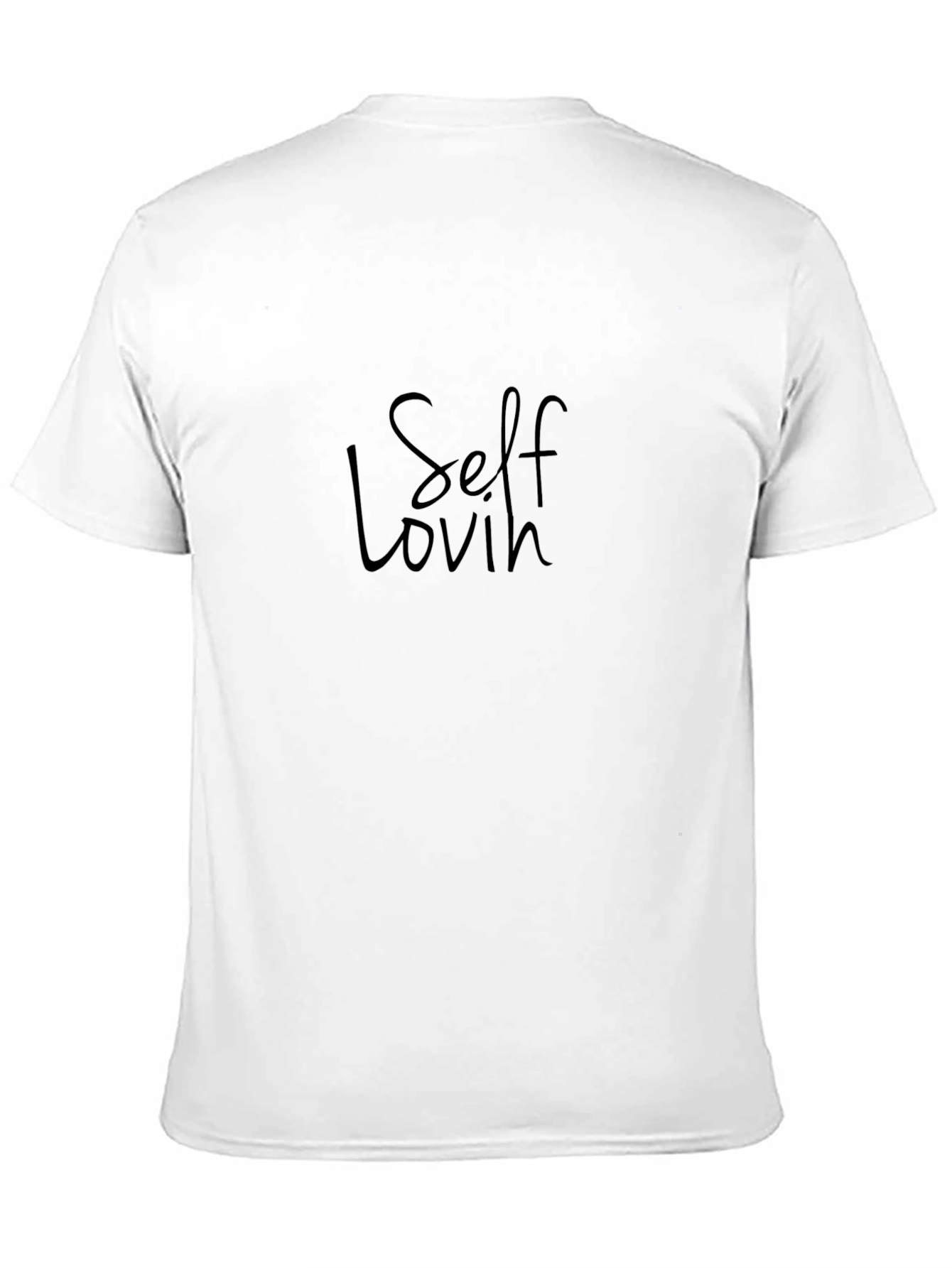 Self Lovin Black Graphic Tee - Stylish Comfort