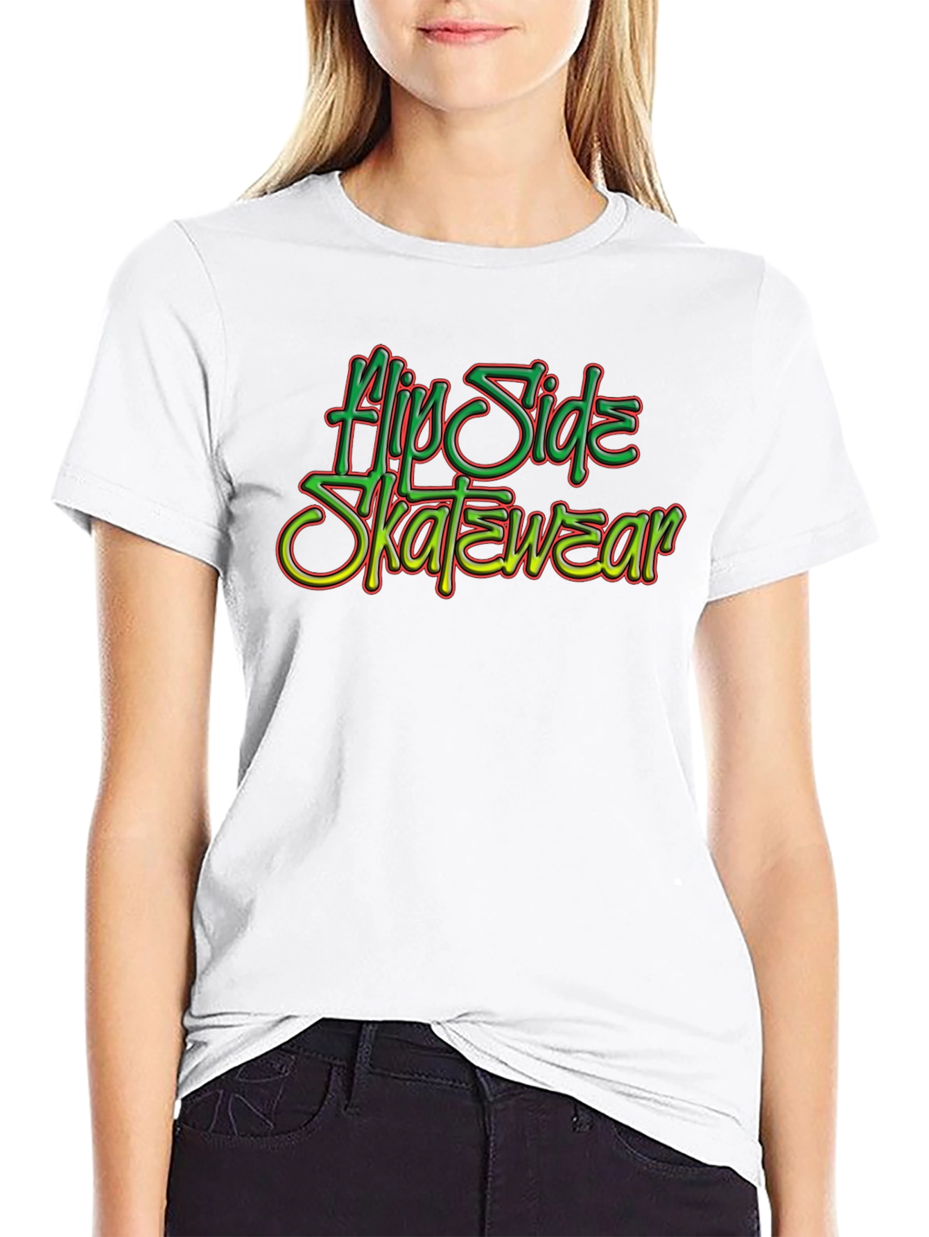 Flip Side Skatewear Graphic T-Shirt