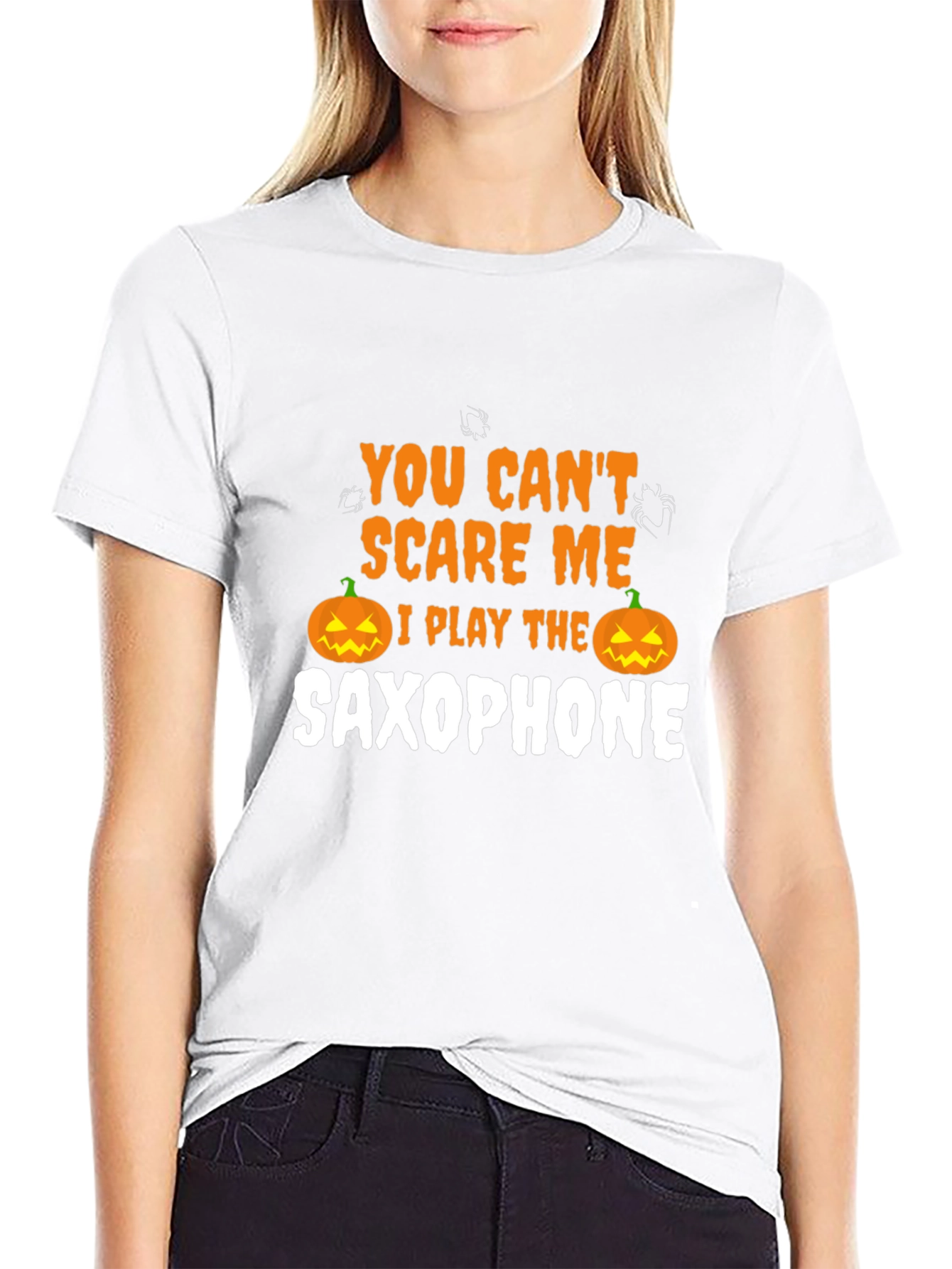 Halloween Saxophone Player T-Shirt