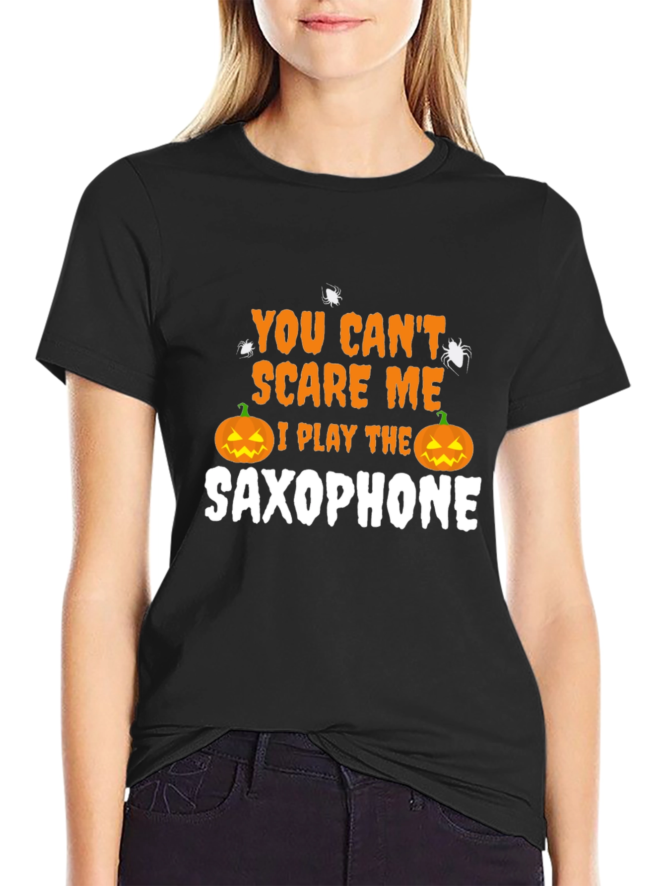 Halloween Saxophone Player T-Shirt