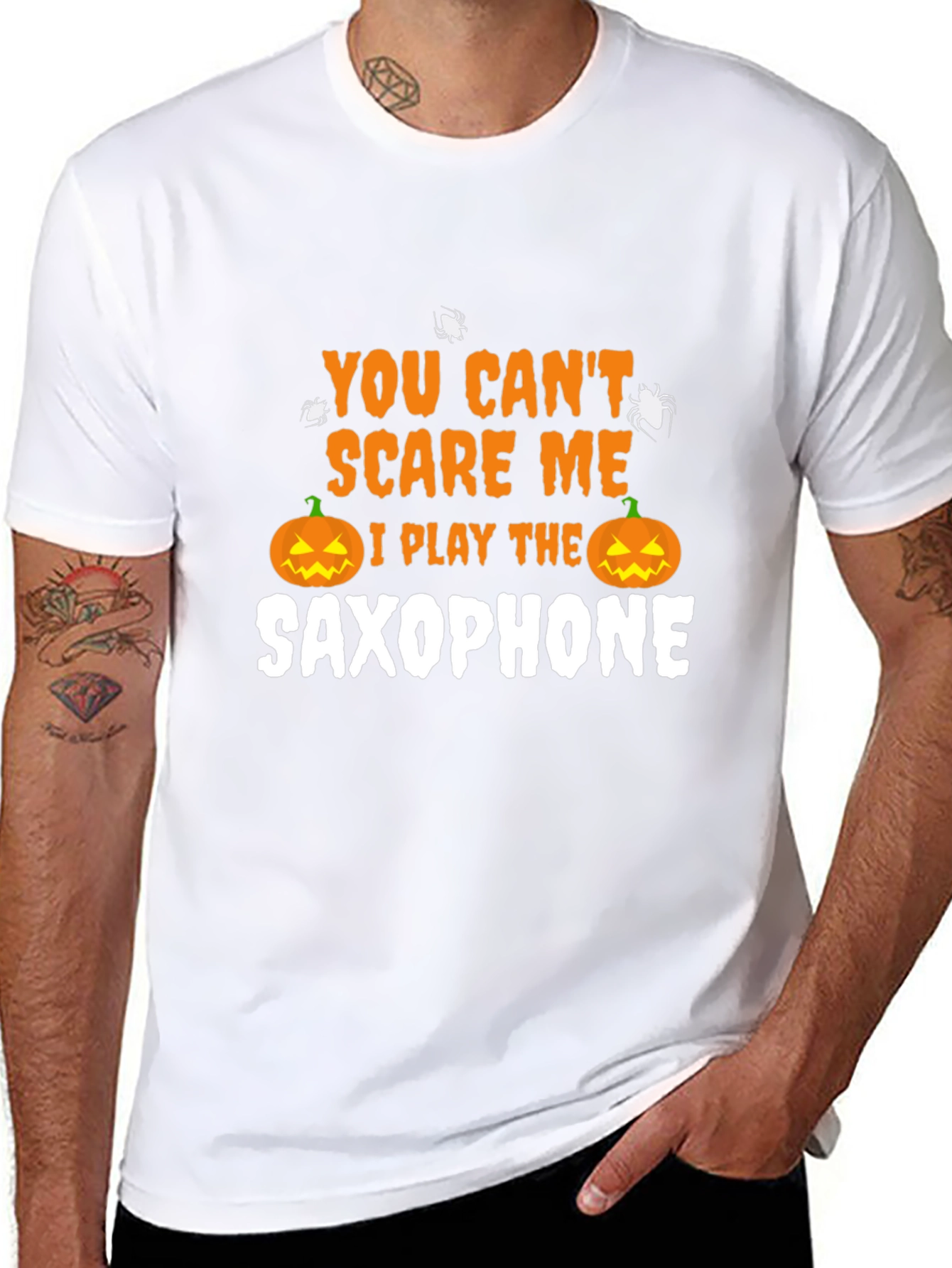 Halloween Saxophone Player T-Shirt