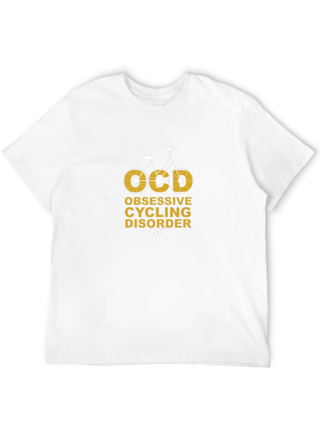 OCD Obsessive Cycling Disorder Black T-Shirt