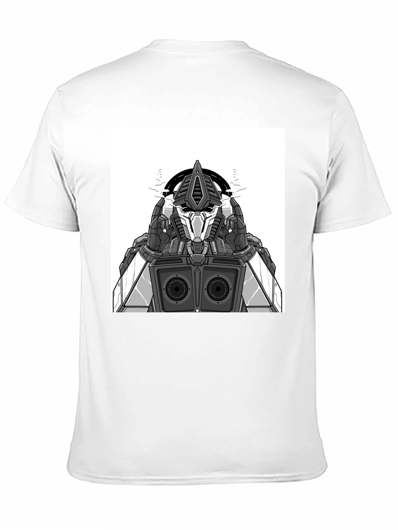 Robot DJ Graphic Tee - Black