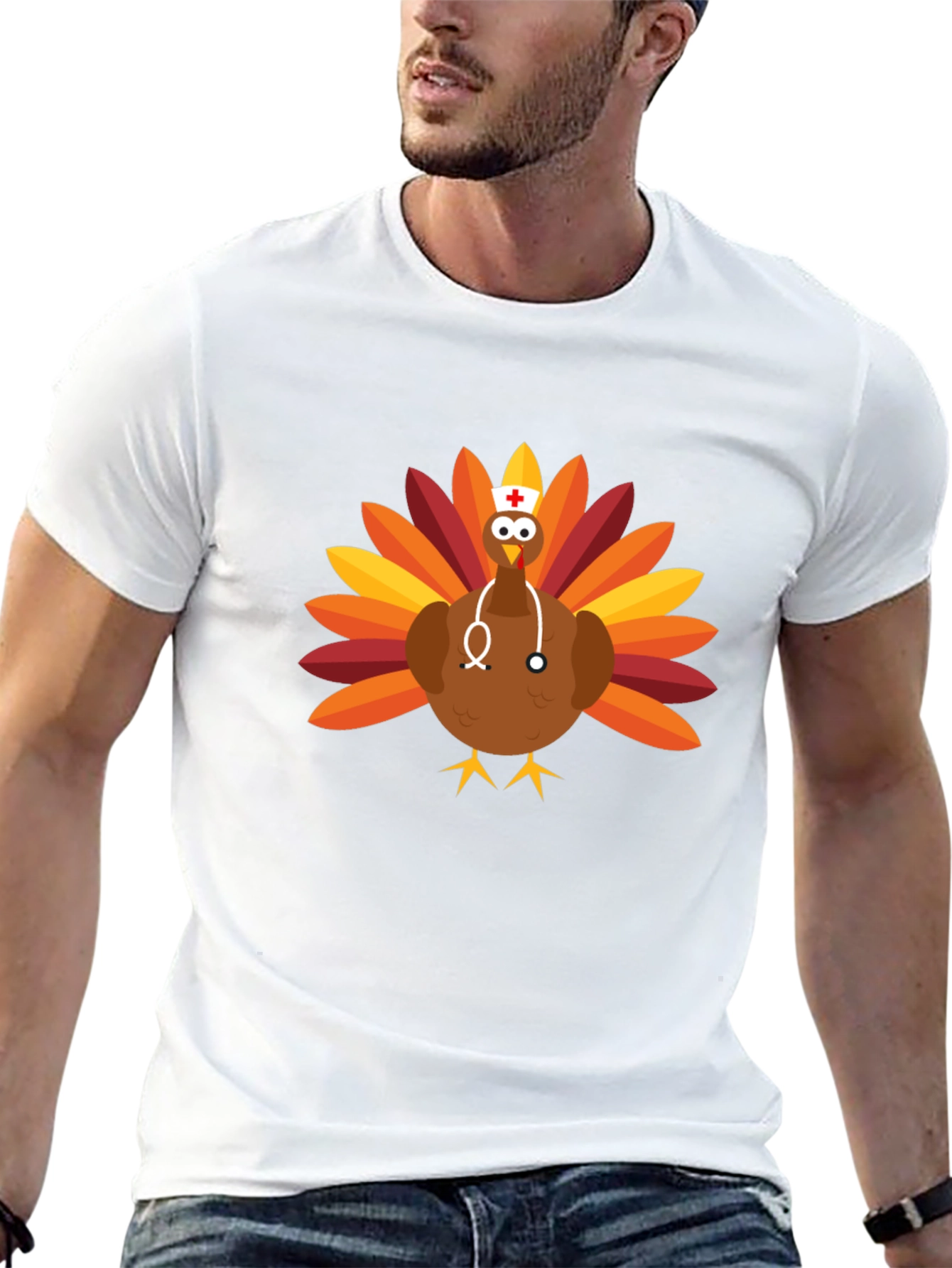 Nurse Turkey Thanksgiving T-Shirt