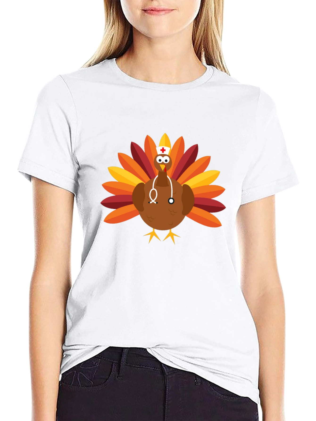 Nurse Turkey Thanksgiving T-Shirt