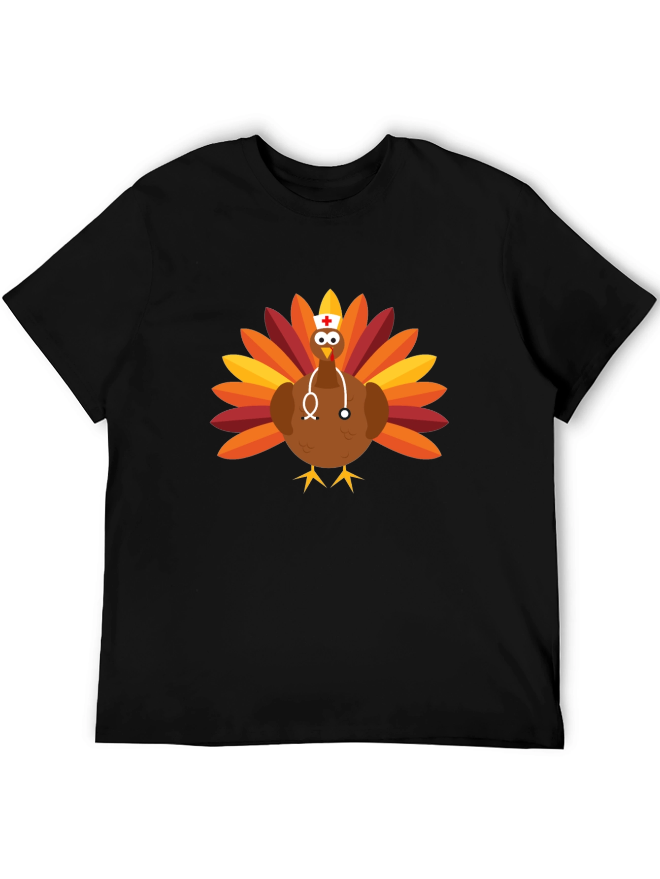 Nurse Turkey Thanksgiving T-Shirt