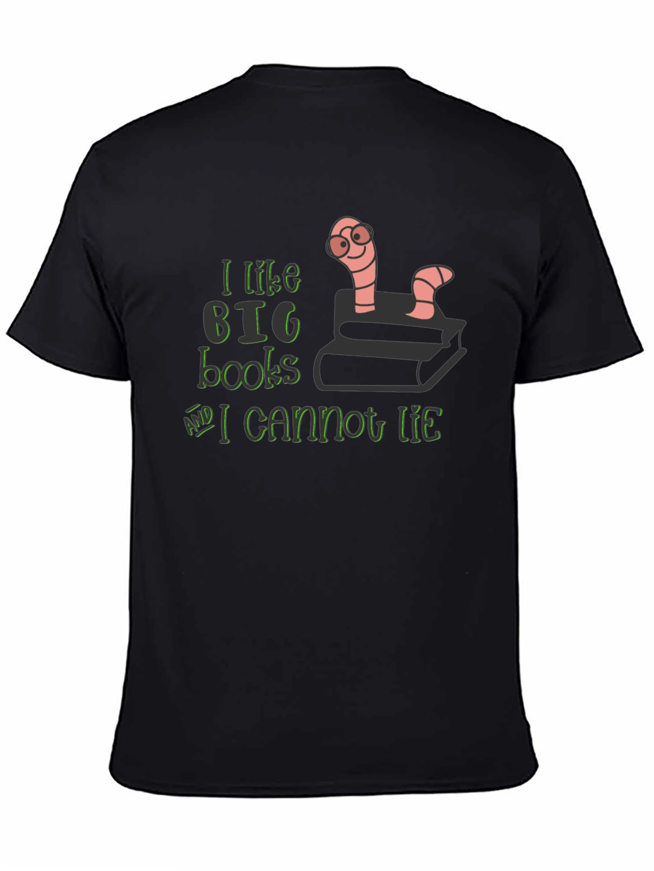 Bookworm T-Shirt - I Like Big Books