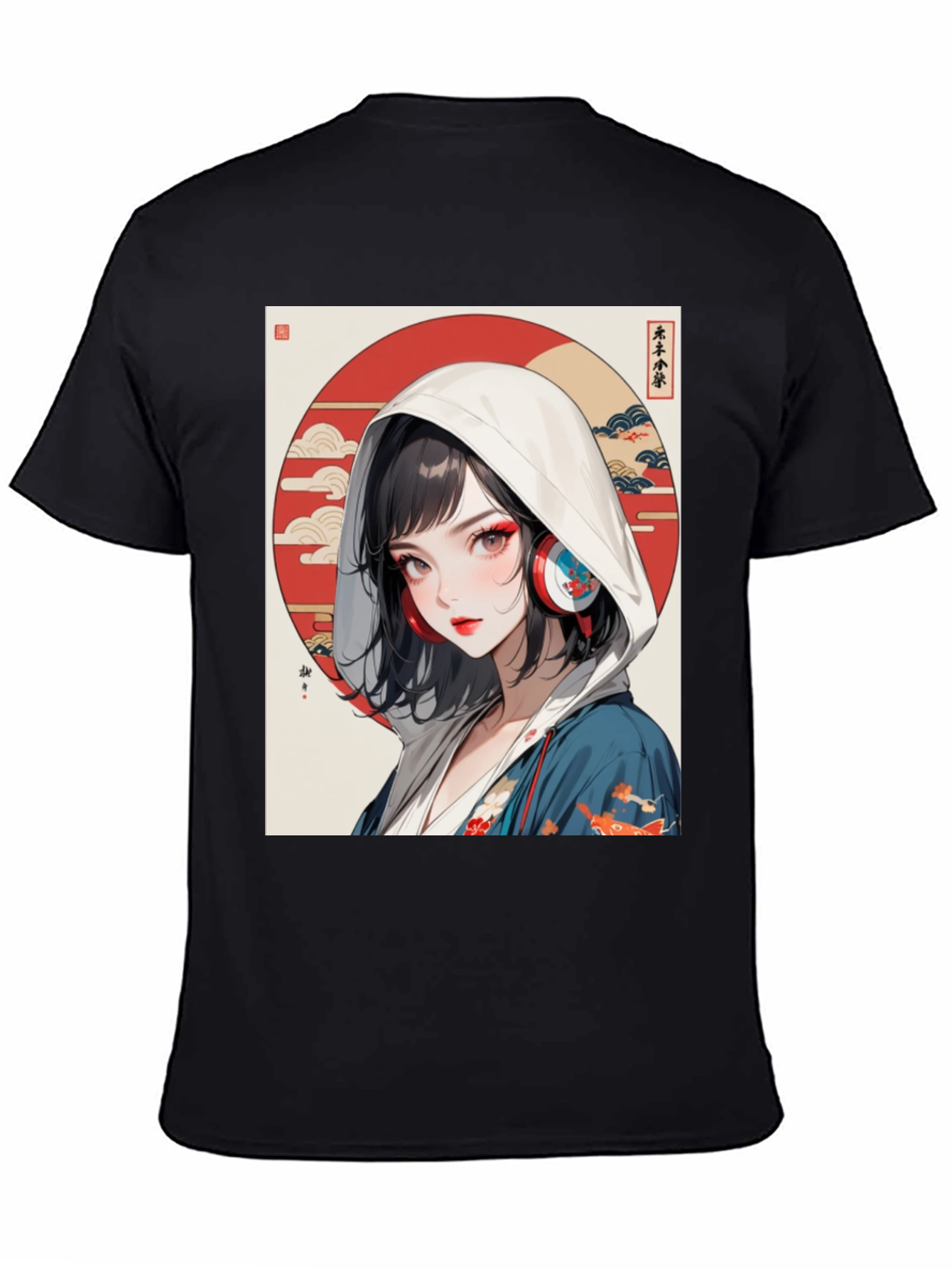 Anime Girl Graphic Tee - Cool Japanese Art Shirt