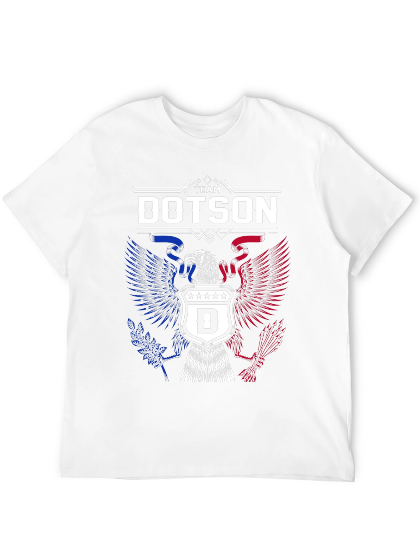 Team Dotson Patriotic Eagle Crest T-Shirt
