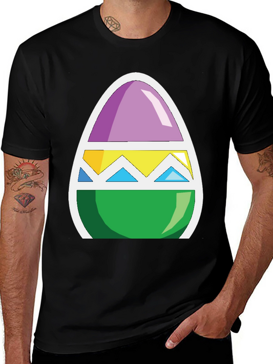 Easter Egg Graphic Tee - Fun Holiday Style